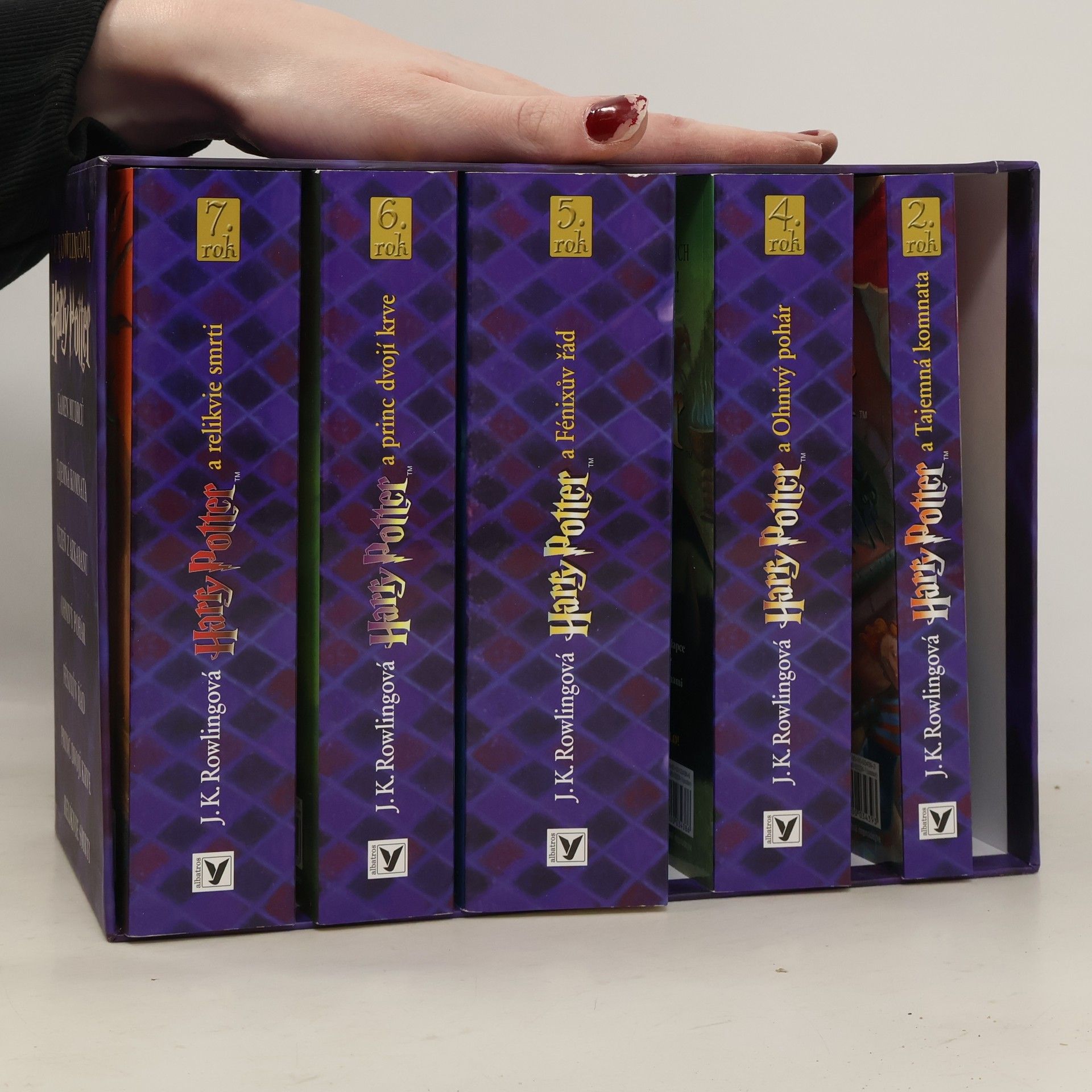 Joanne K. Rowlingová Harry Potter 1–7