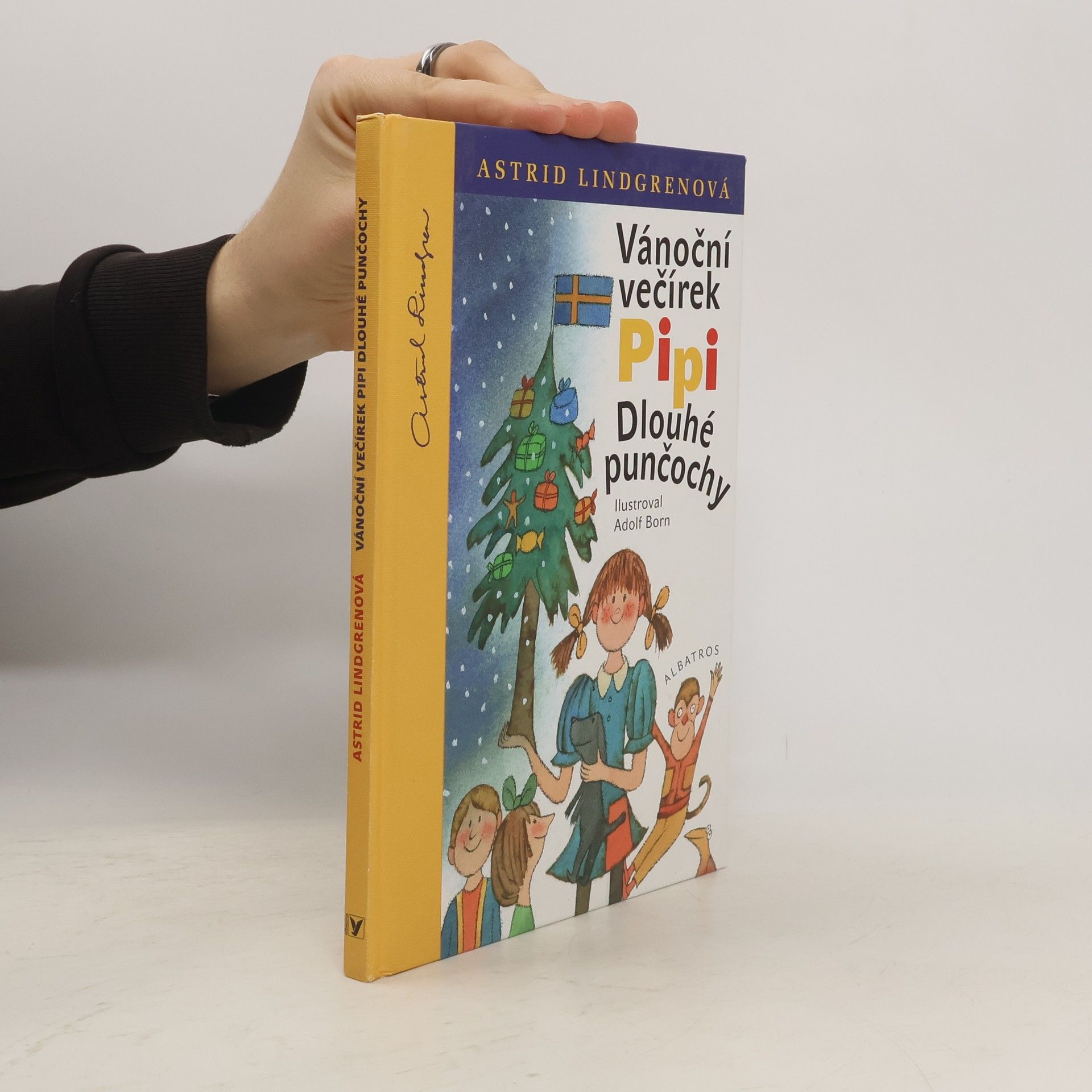 Astrid Lindgren Vánoční večírek Pipi Dlouhé punčochy