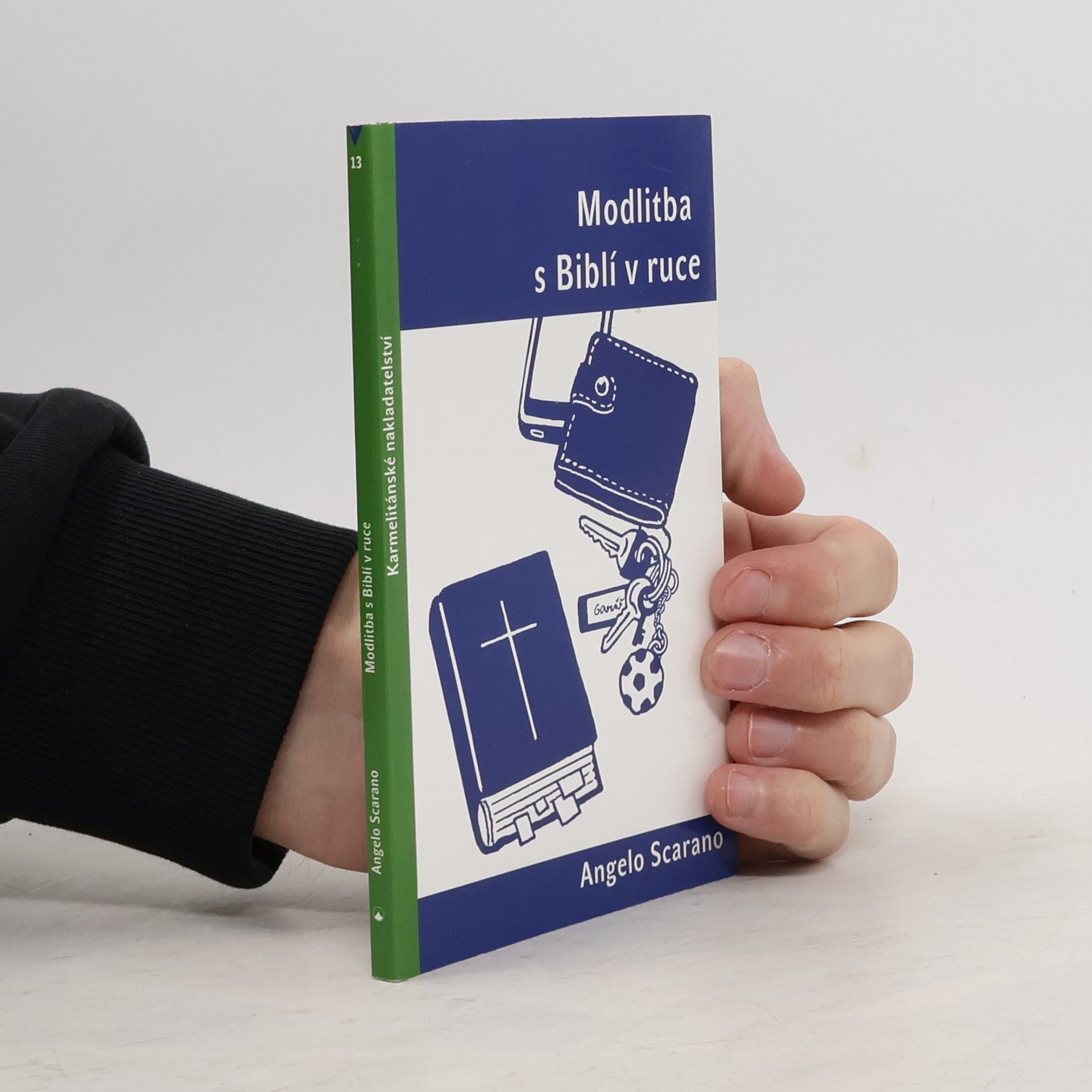 Angelo Scarano Modlitba s Biblí v ruce