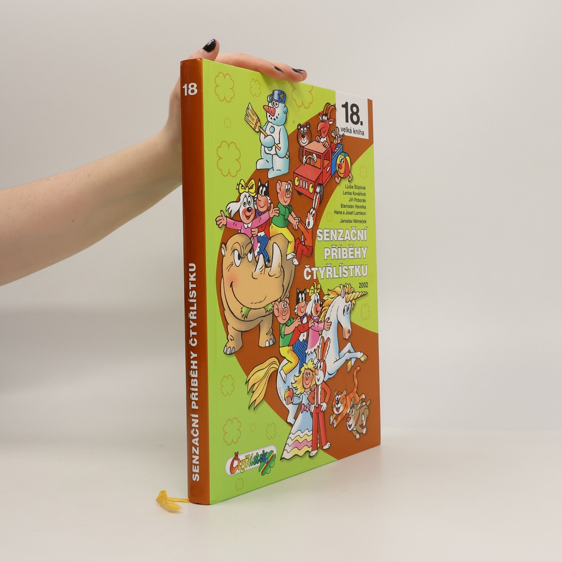 Ljuba Štíplová Senzační příběhy Čtyřlístku. 2002