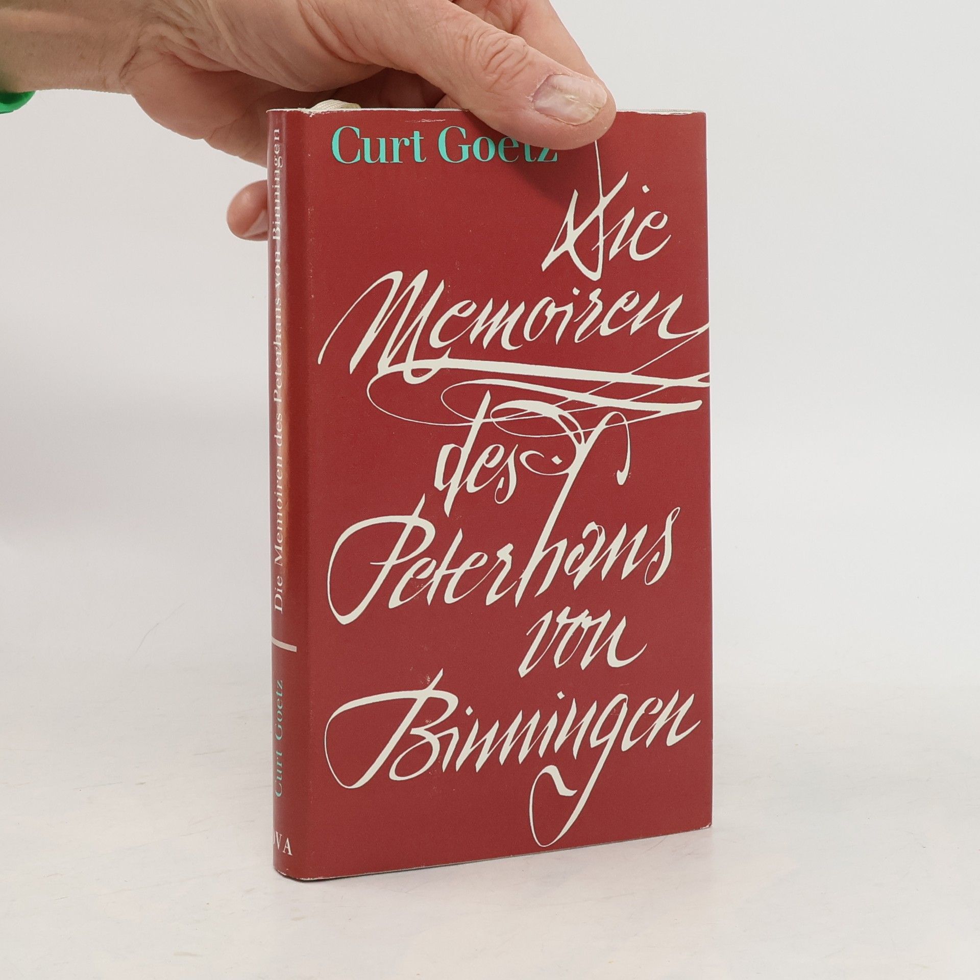 Curt Goetz Die Memoiren des Peterhans von Binningen