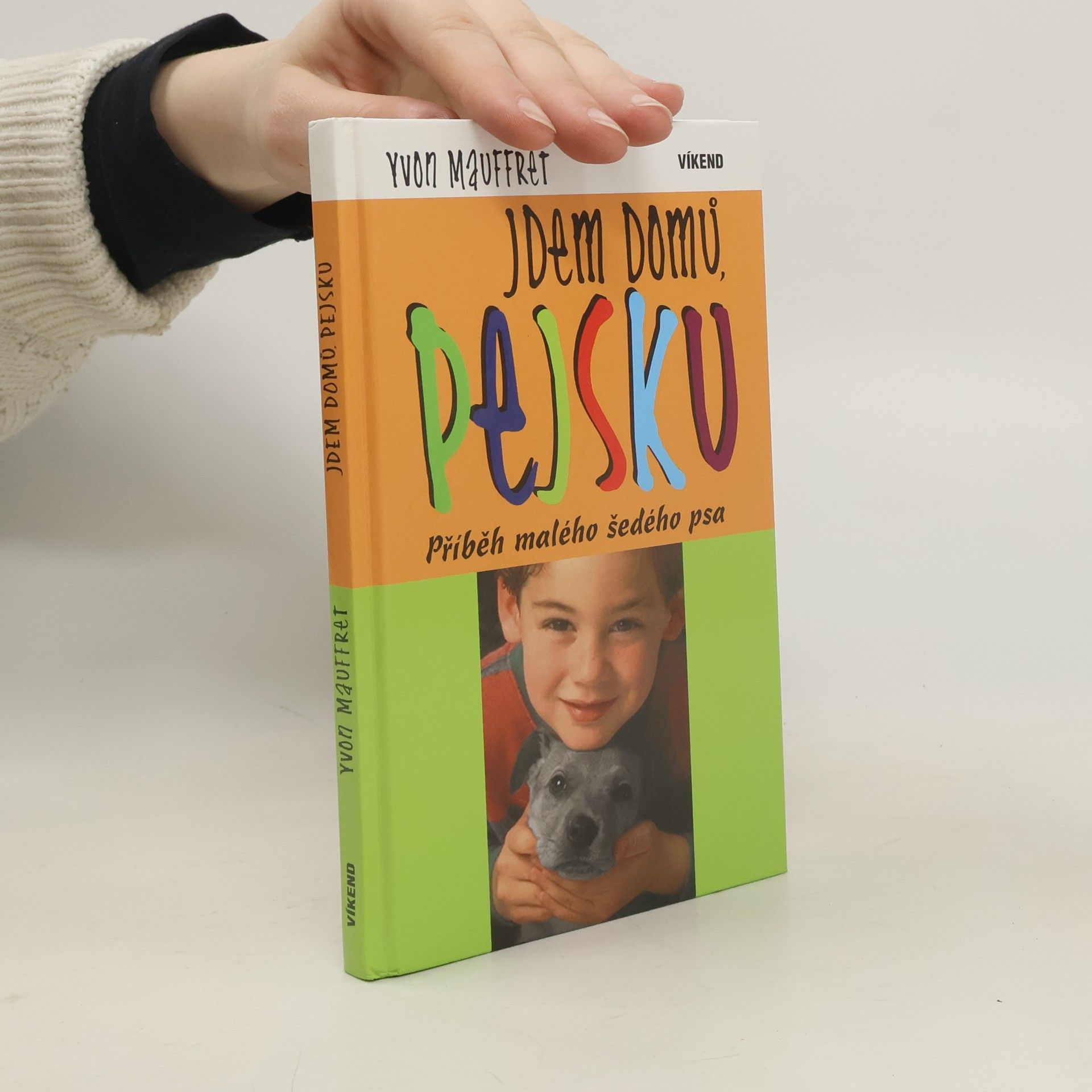 Yvon Mauffret Jdem domů, pejsku. Příběh malého šedého psa