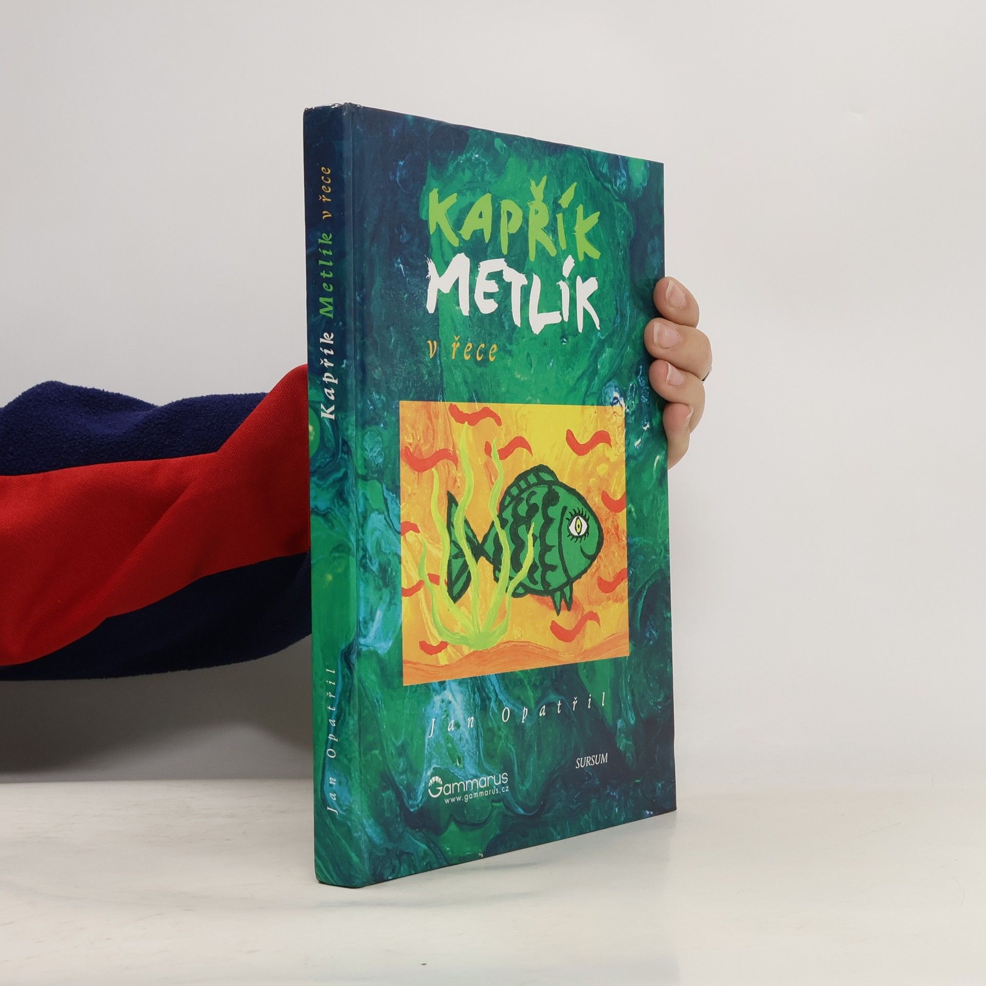 Jan Opatřil Kapřík Metlík v řece