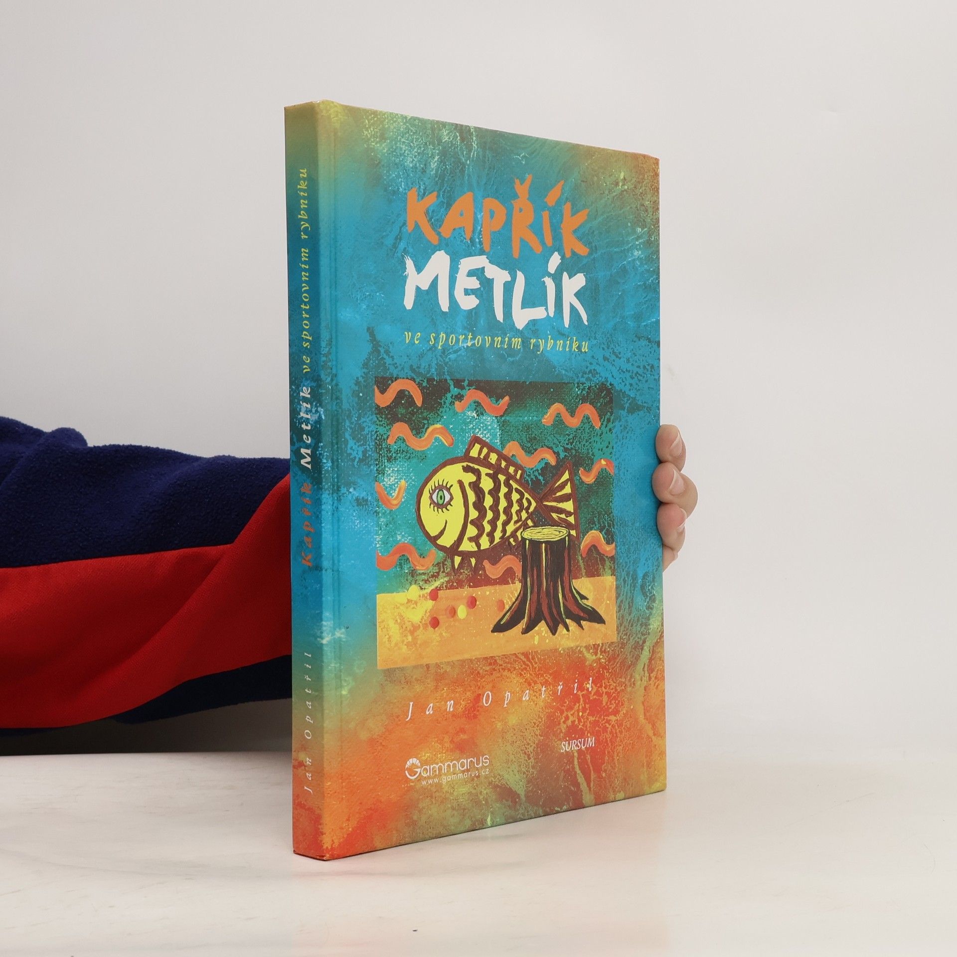 Jan Opatřil Kapřík Metlík ve sportovním rybníku