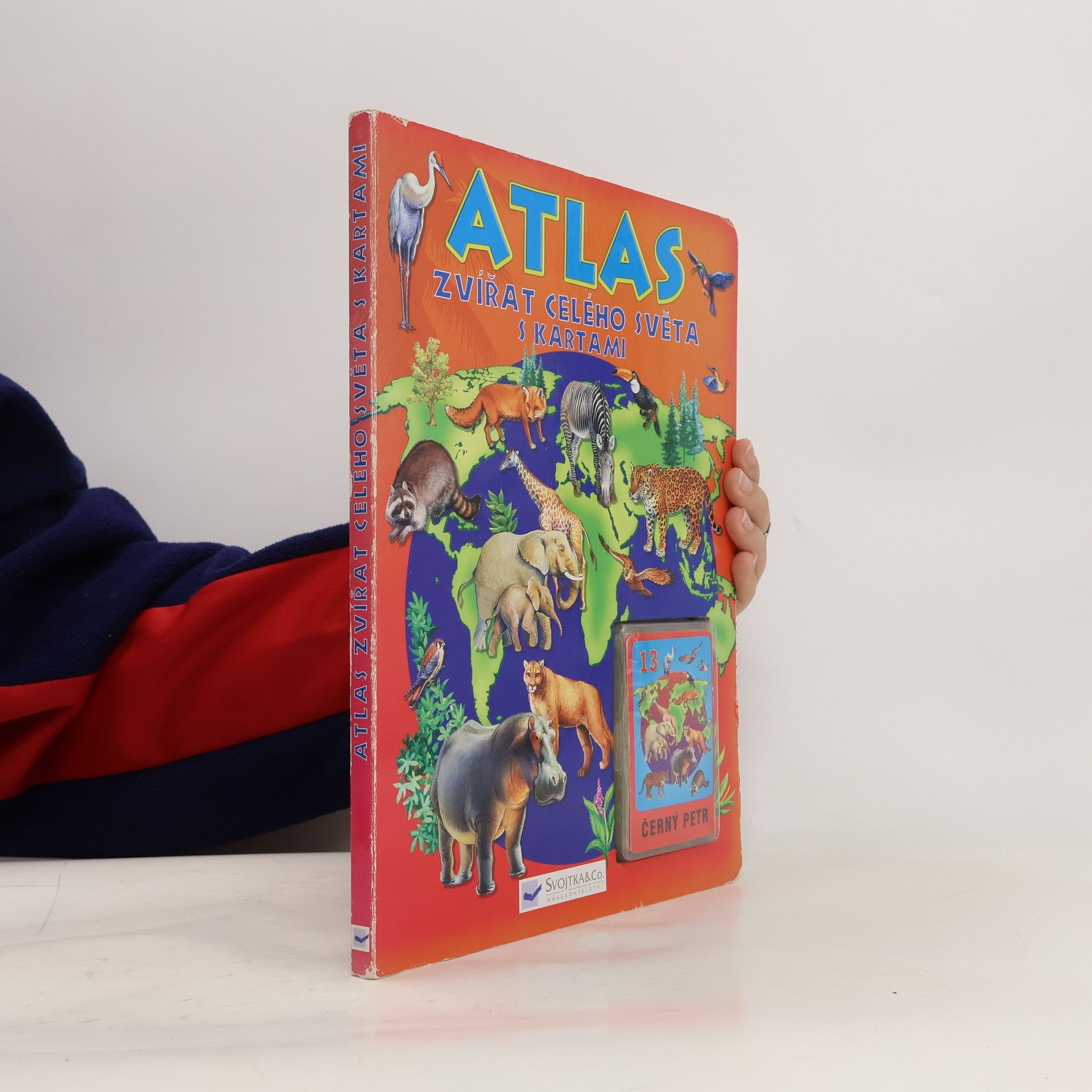 Katarzyna Bulman Atlas zvířat celého světa s kartami