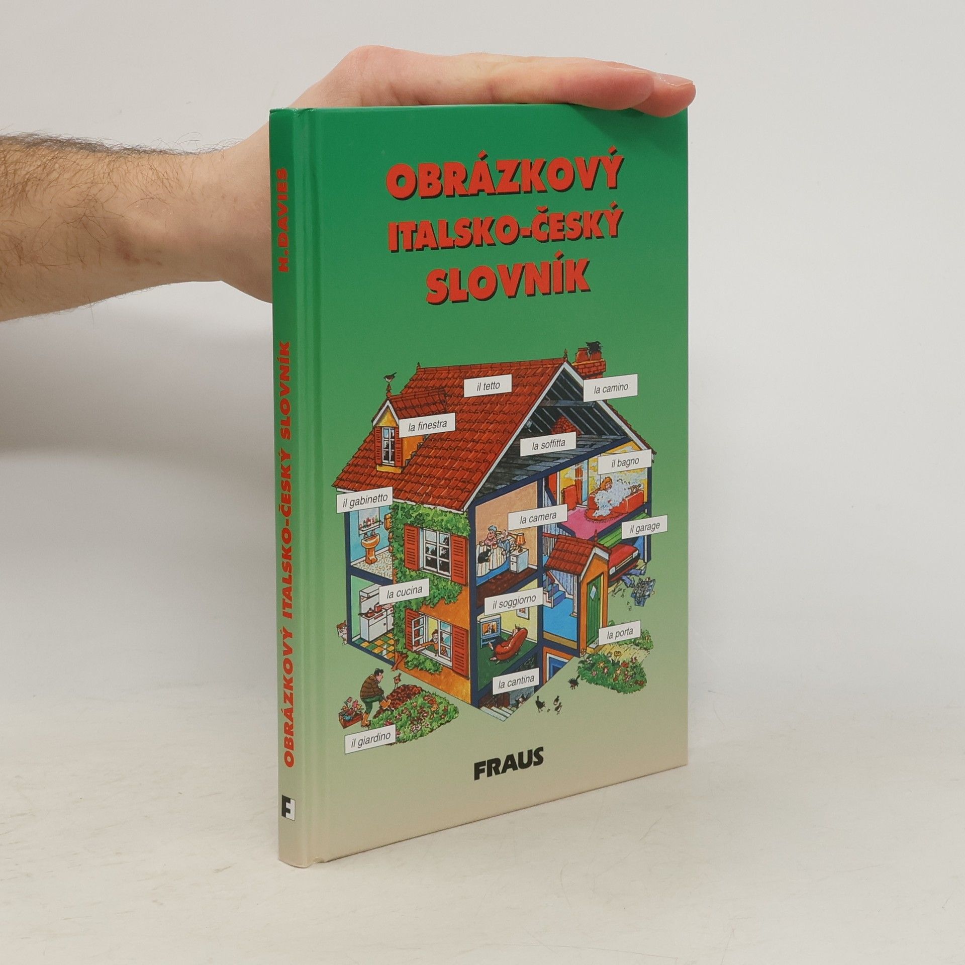 Helen Davies Obrázkový italsko-český slovník