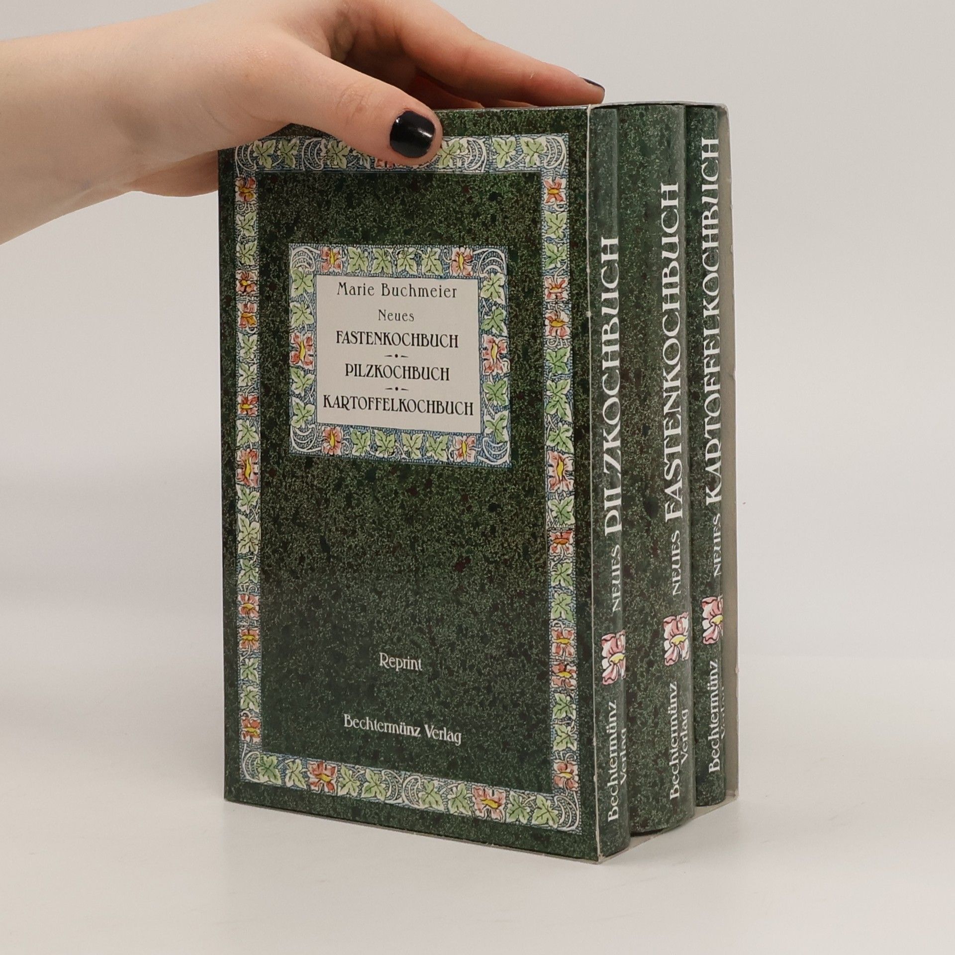 Marie Buchmeier Neues Kartoffelkochbuch. Fastenkochbuch. Pilzkochbuch