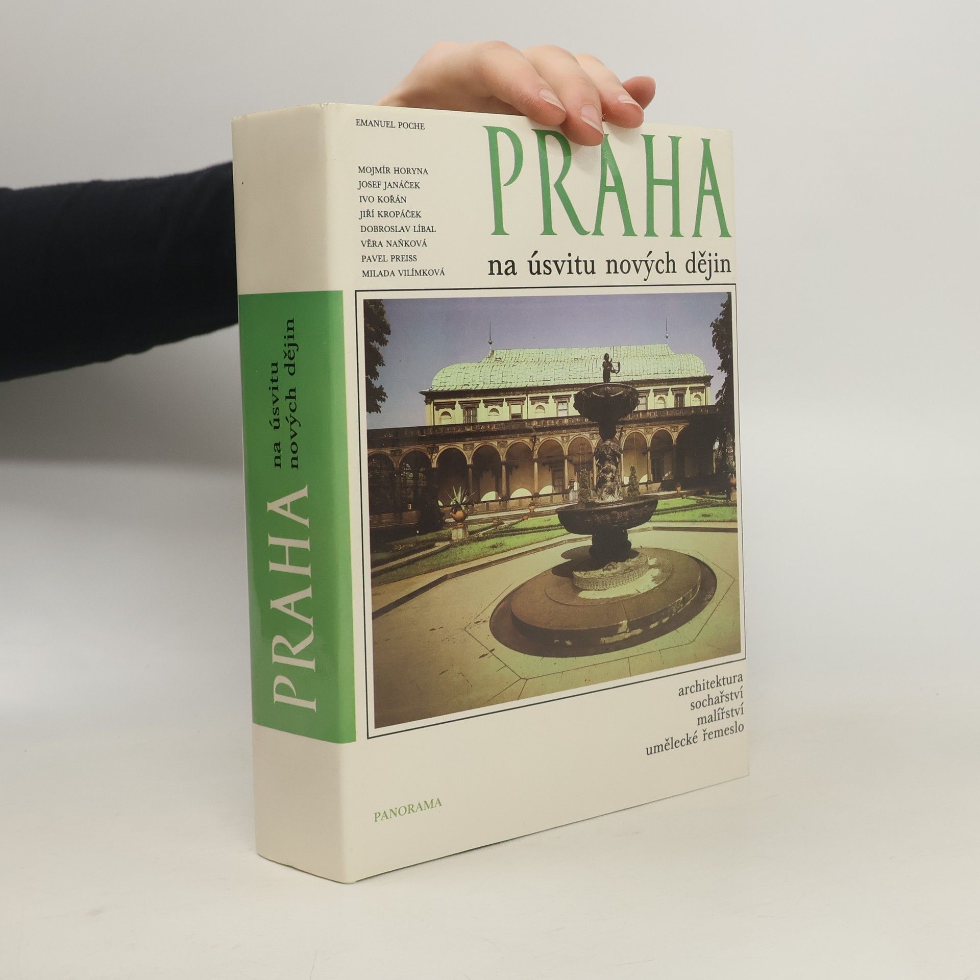 Emanuel Poche Praha na úsvitu nových dějin