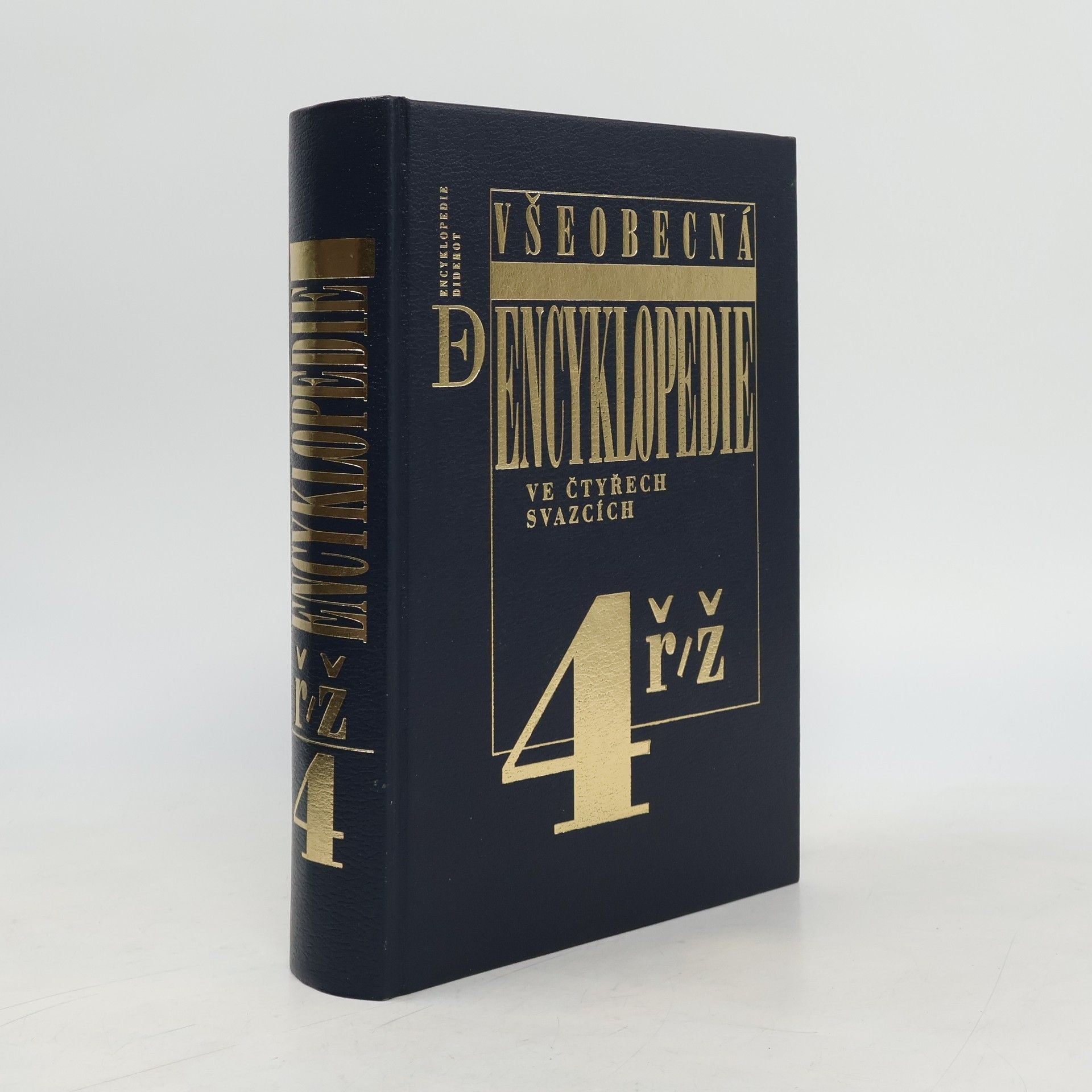 Autorenkollektiv Všeobecná encyklopedie ve čtyřech svazcích, díl 4 - ř/ž