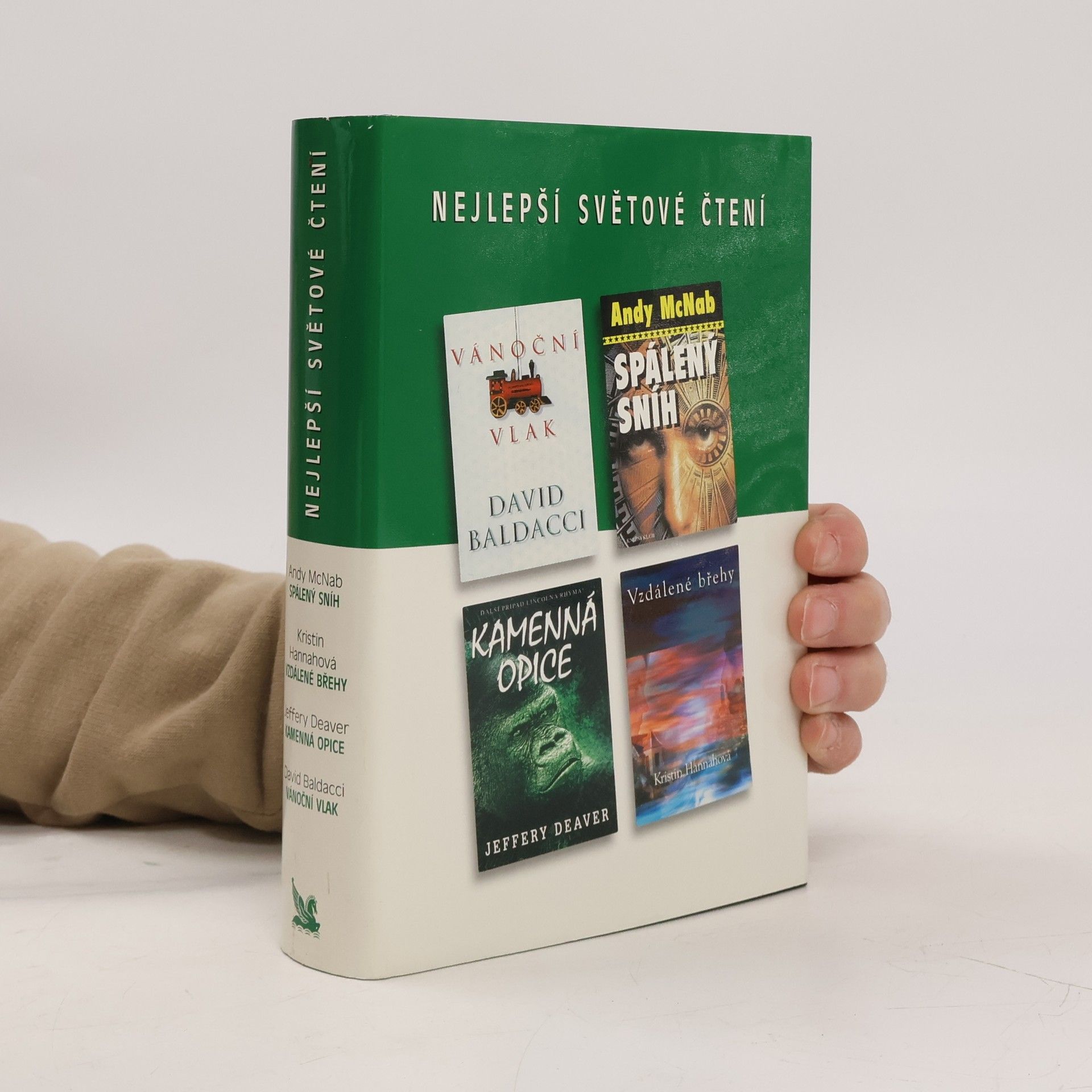 Andy McNab Nejlepší světové čtení: Spálený sníh. Vzdálené břehy. Kamenné opice. Vánoční vlak