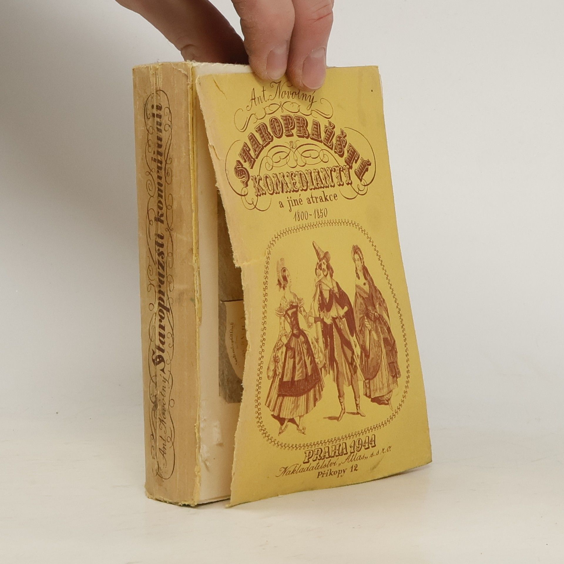 Antonín Novotný Staropražští komedianti