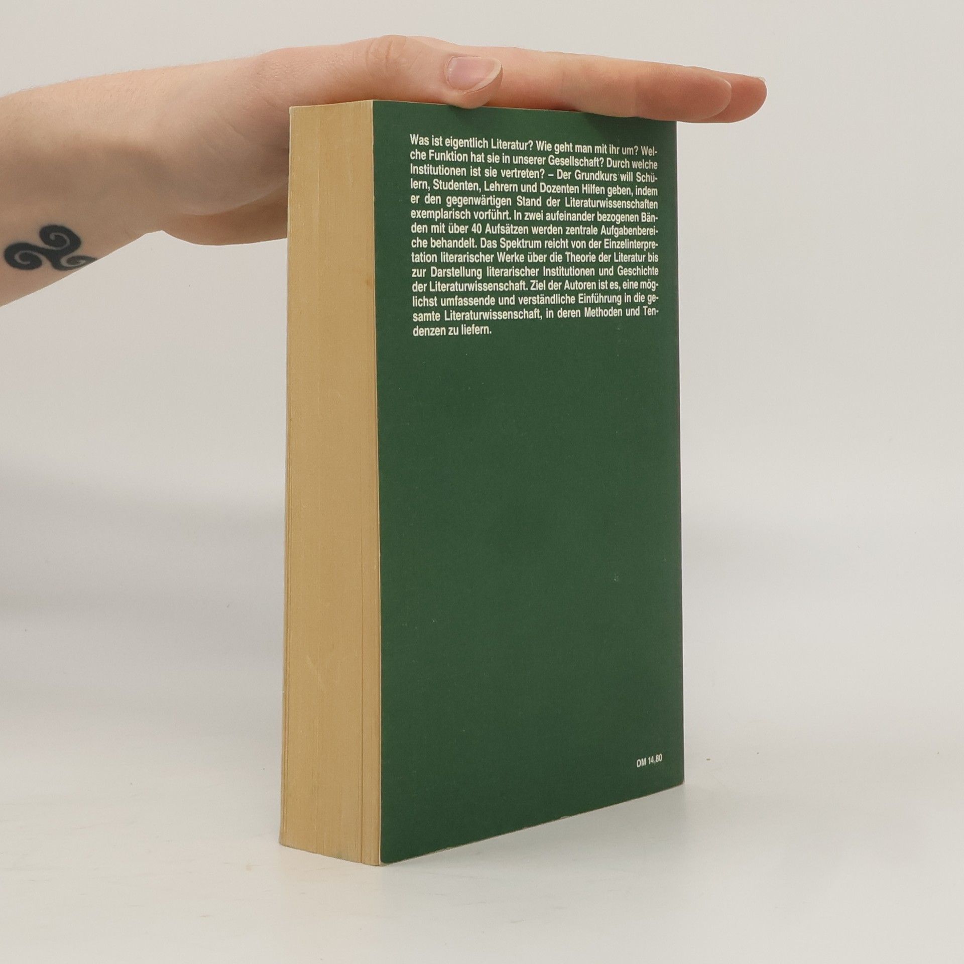 Helmut Brackert Literaturwissenschaft.Grundkurs. 1