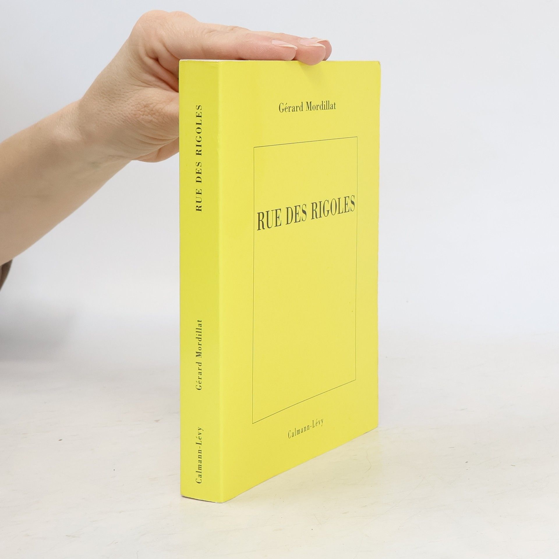 Gérard Mordillat Rue des rigoles