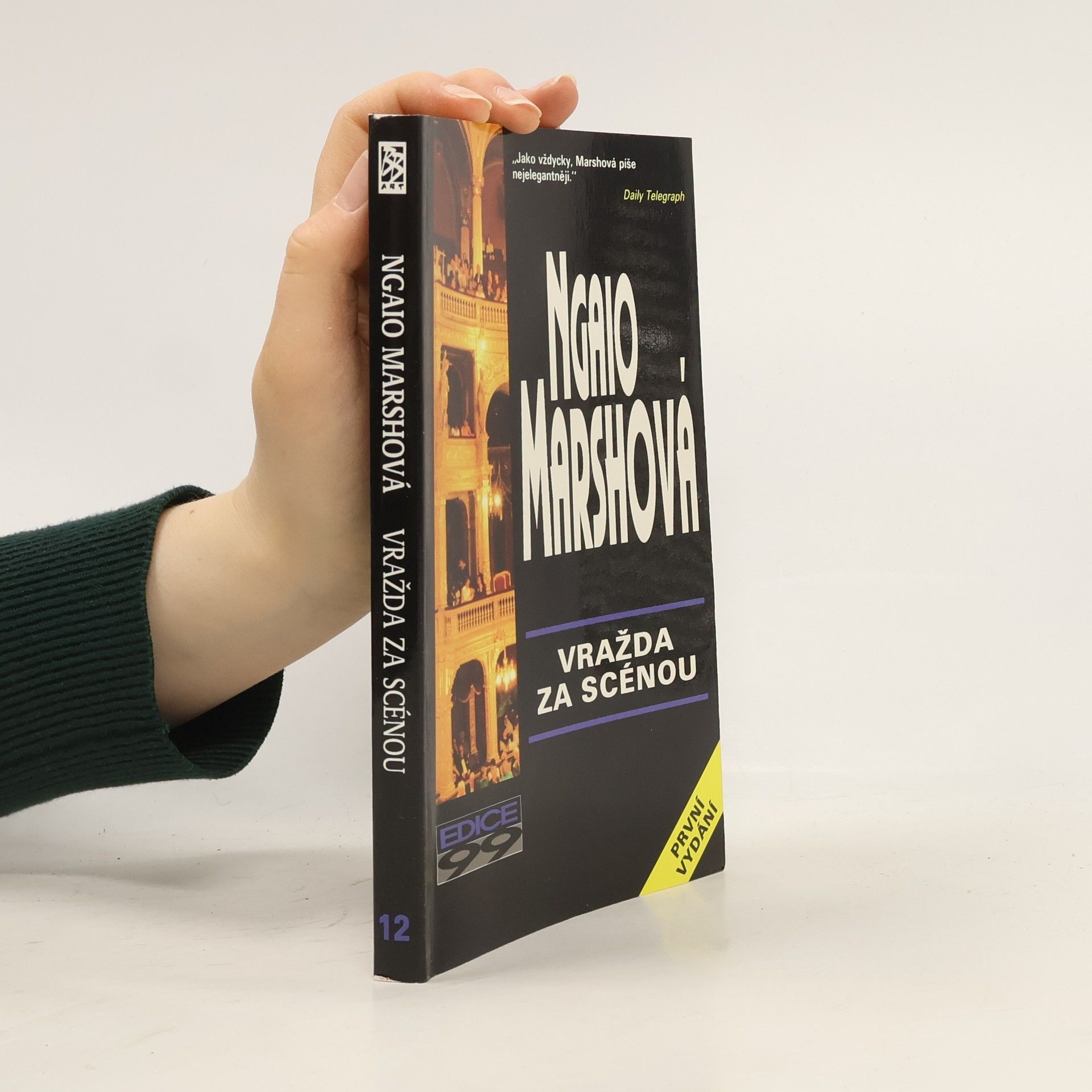 Ngaio Marsh Vražda za scénou