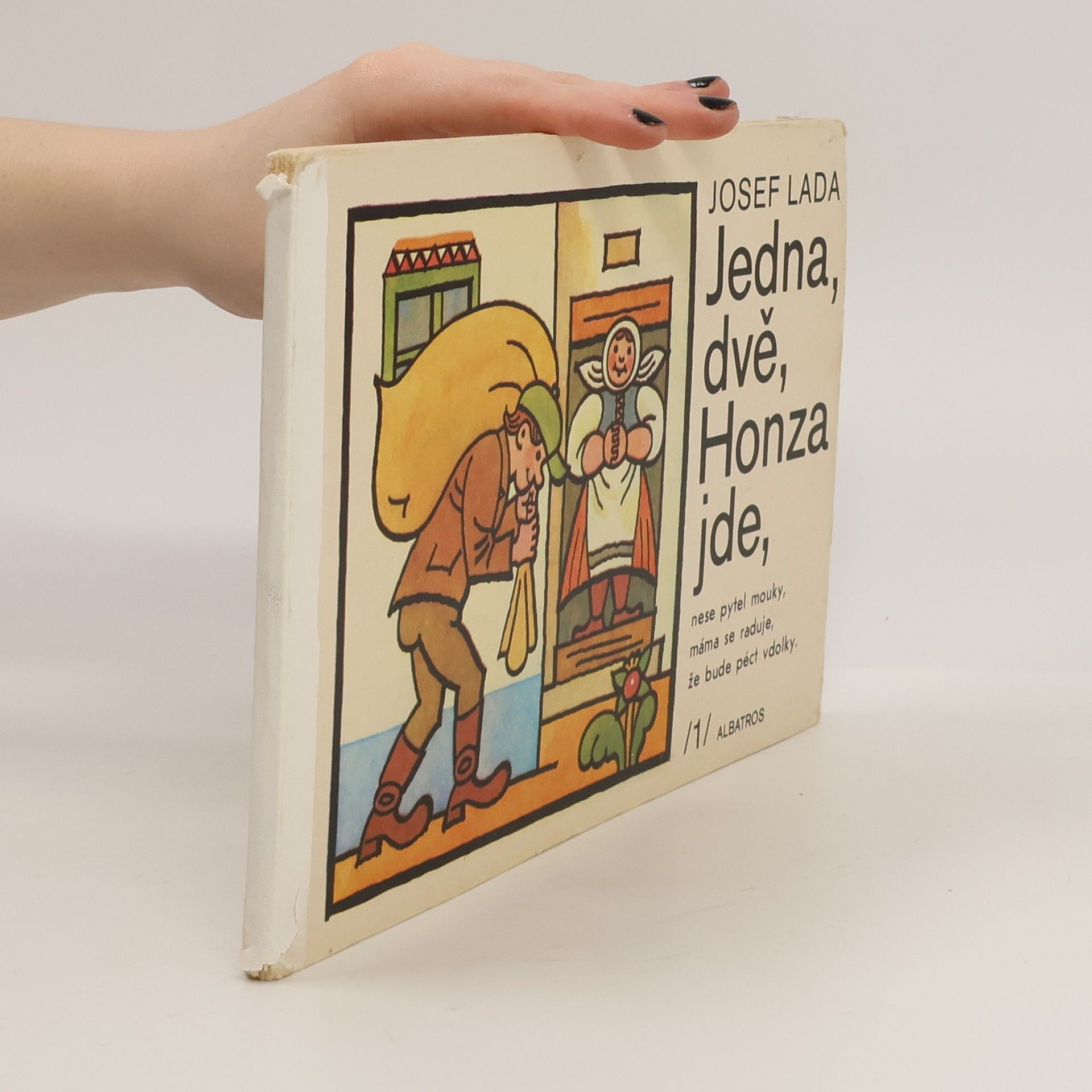 Josef Lada Jedna, dvě, Honza jde