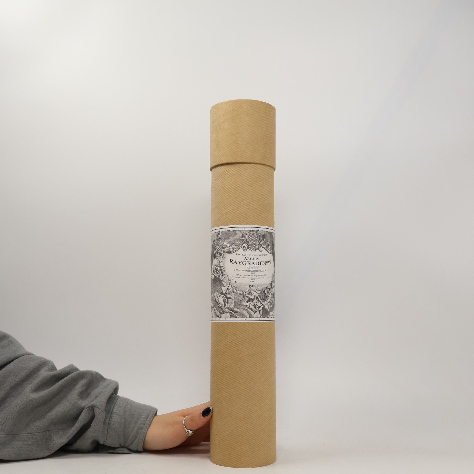 Milan Václav Drápela Tabulae de Collectionibus Archivi Raygradensis/Mapy z fondů rajhradského archivu