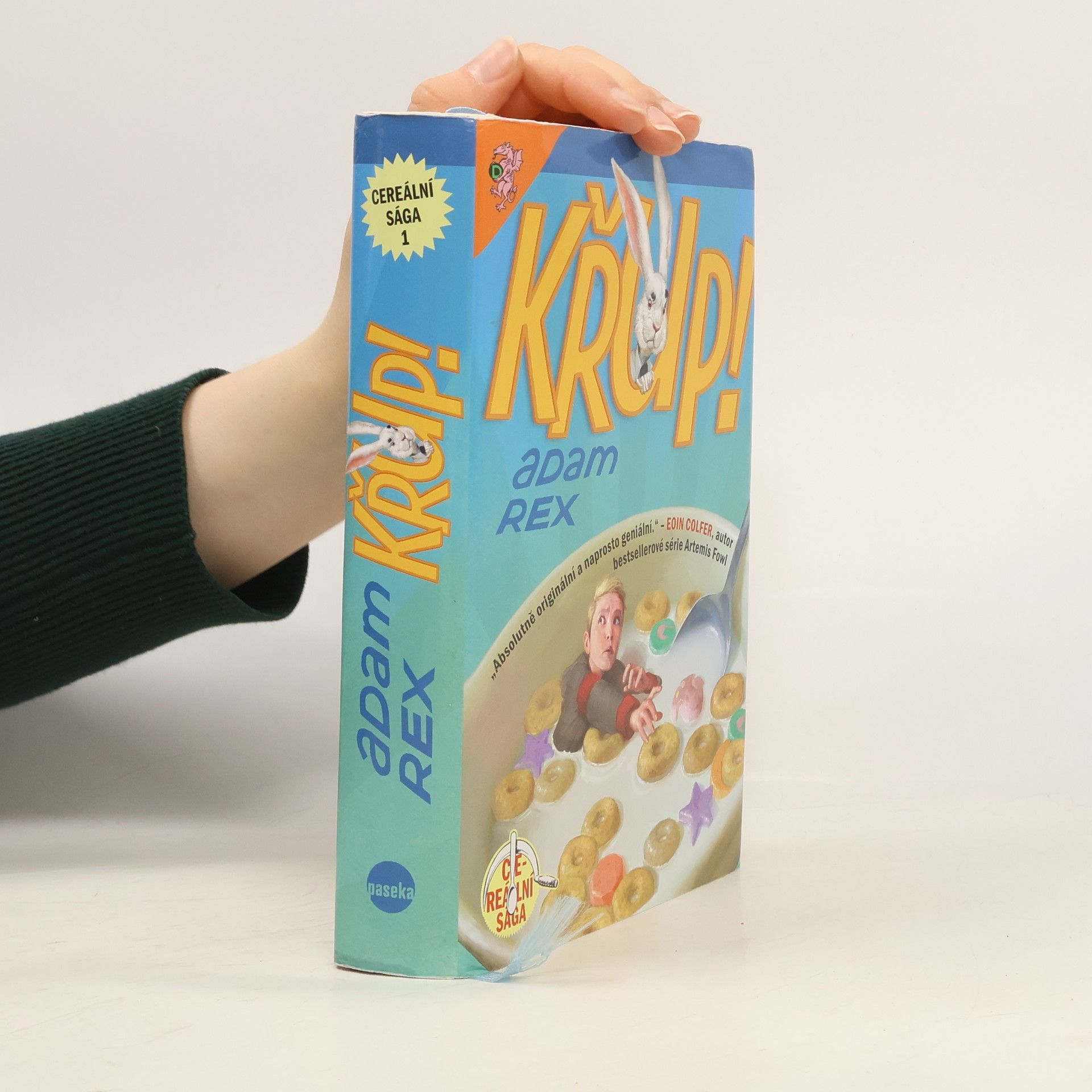 Adam Rex Křup! : první kniha cereální trilogie