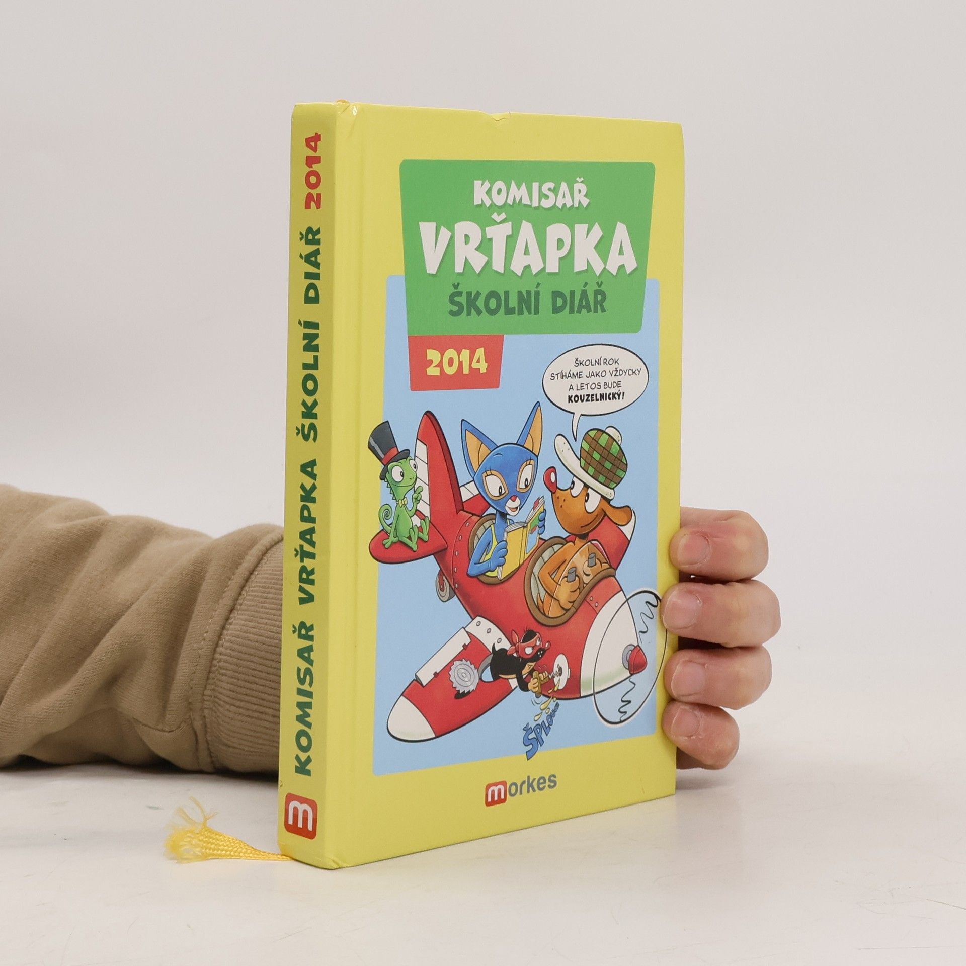 Petr Morkes Komisař Vrťapka školní diář 2014