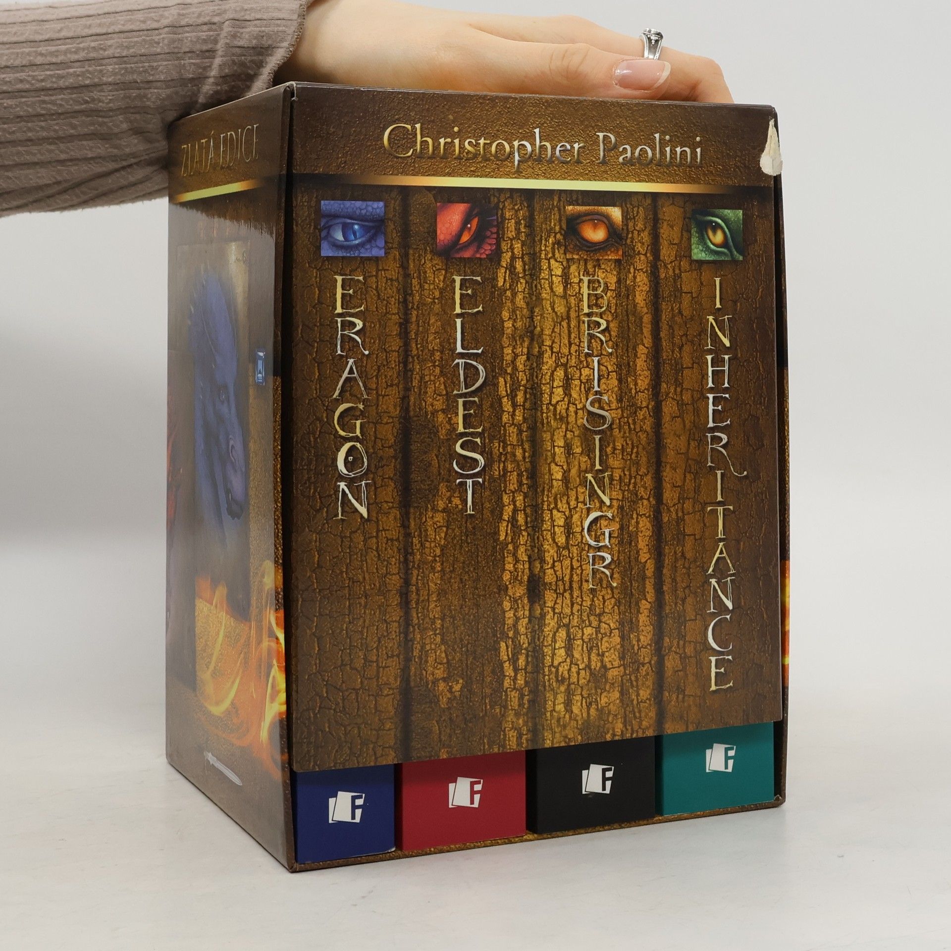 Christopher Paolini Odkaz Dračích jezdců 1-4. Box