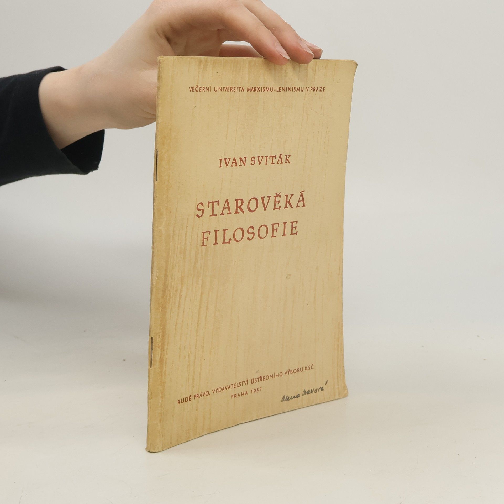Ivan Sviták Starověká filosofie