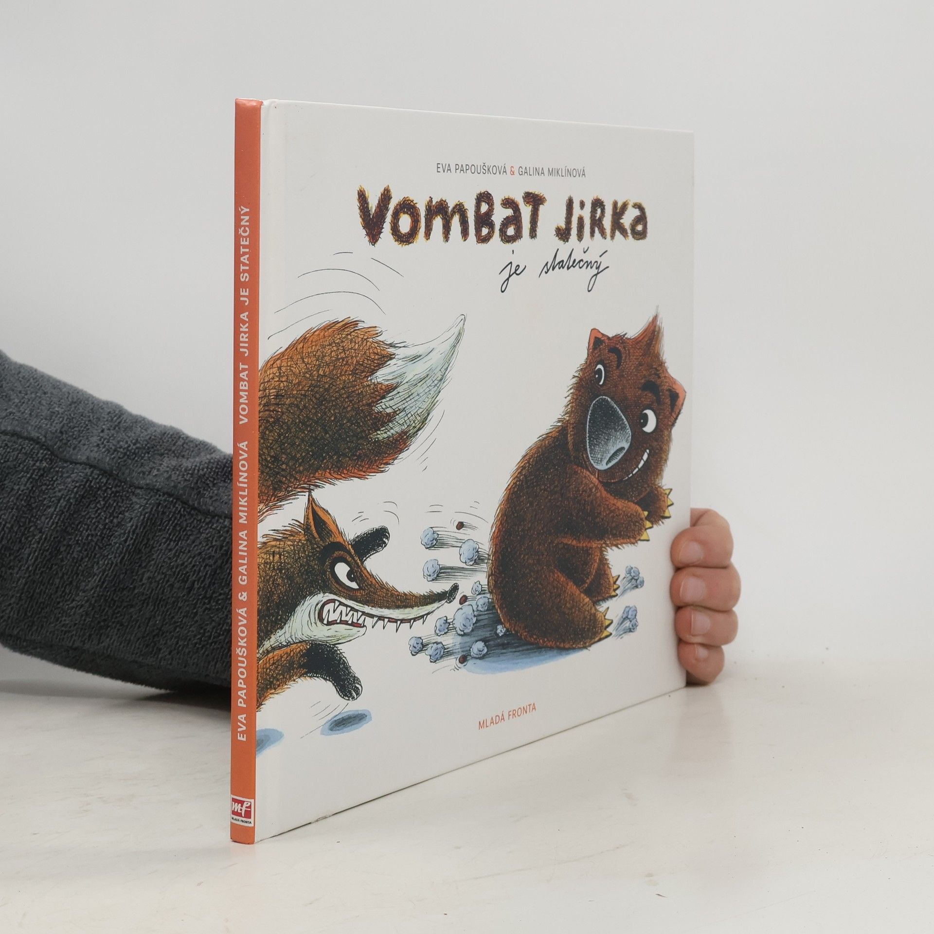 Eva Papoušková Vombat Jirka je statečný