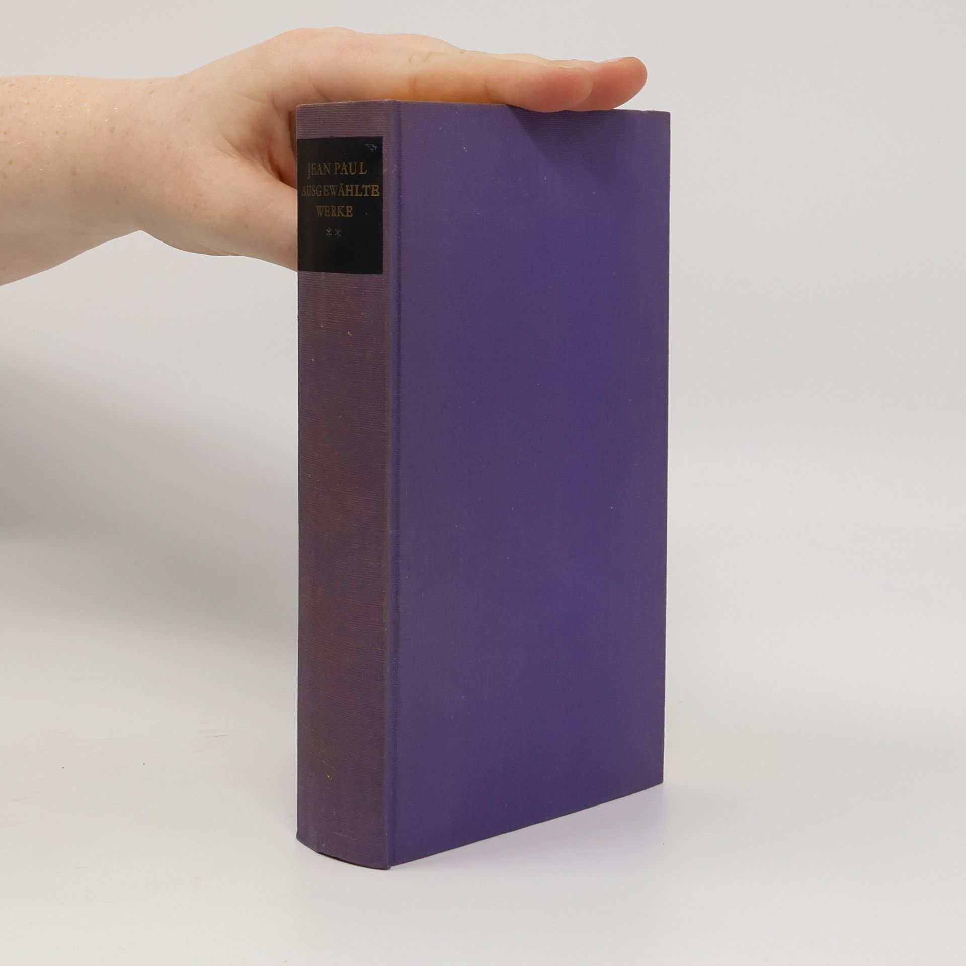 Jean Paul Jean Paul Werke in drei Bänden