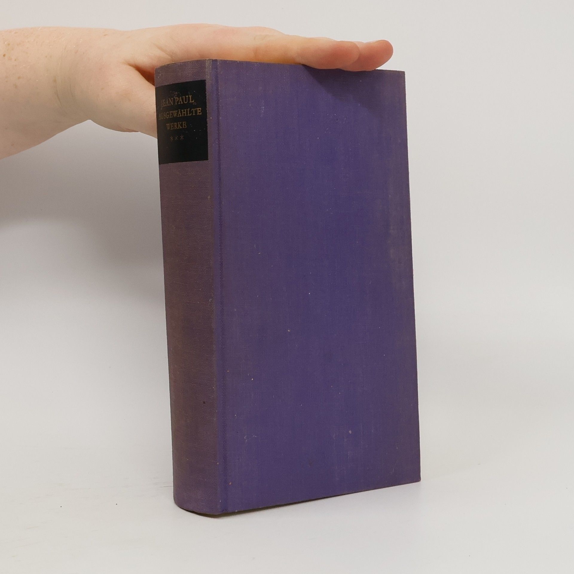 Jean Paul Ausgewahlte Werke 3