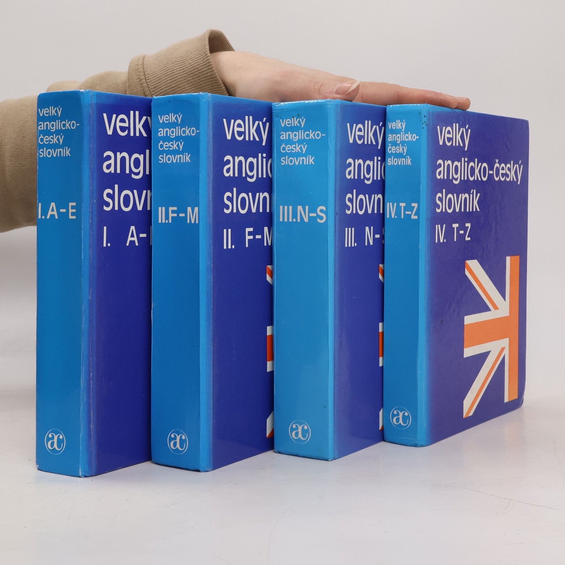 Břetislav Hodek Velký anglicko-český slovník I.-IV.