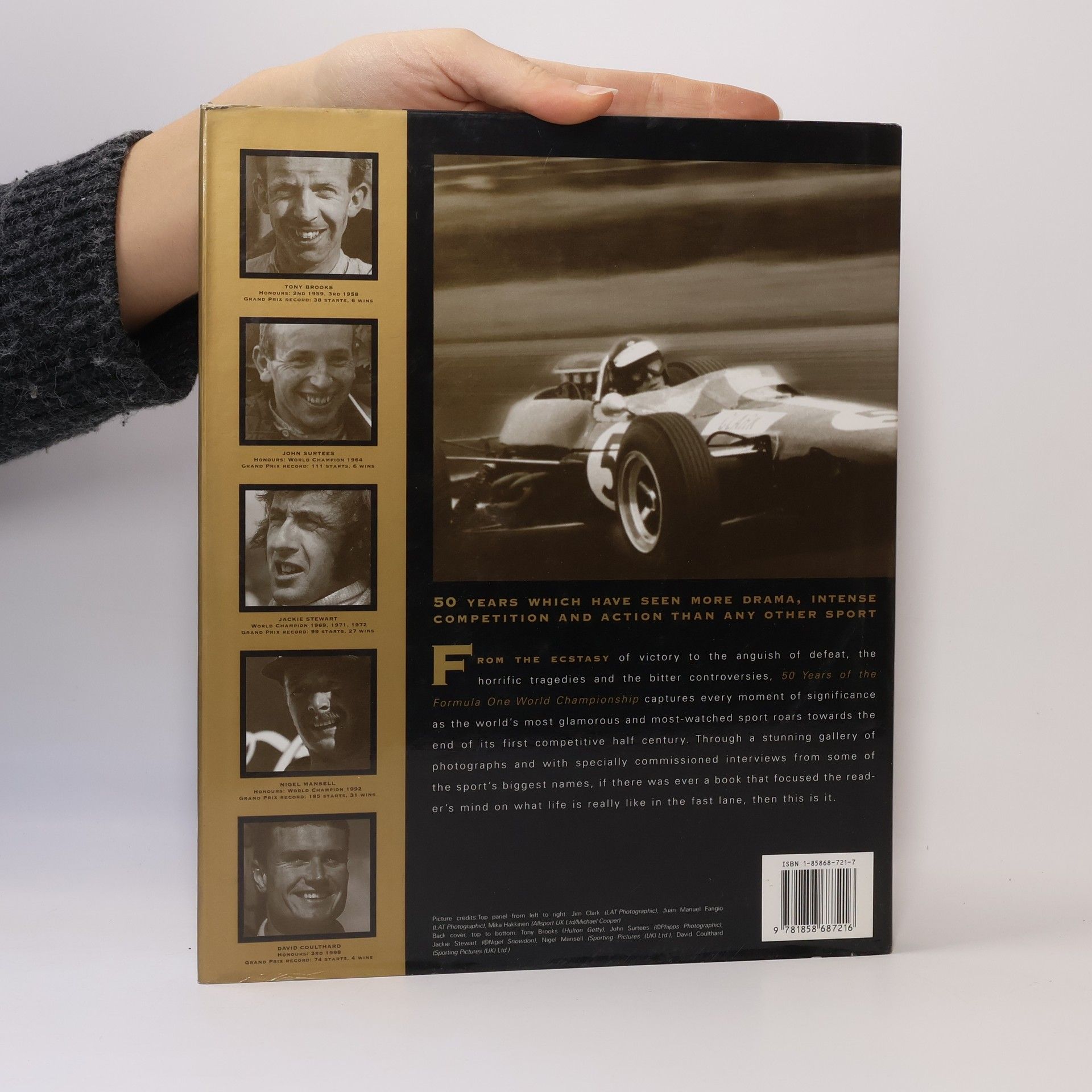 Bruce Jones 50 Years Formula One World