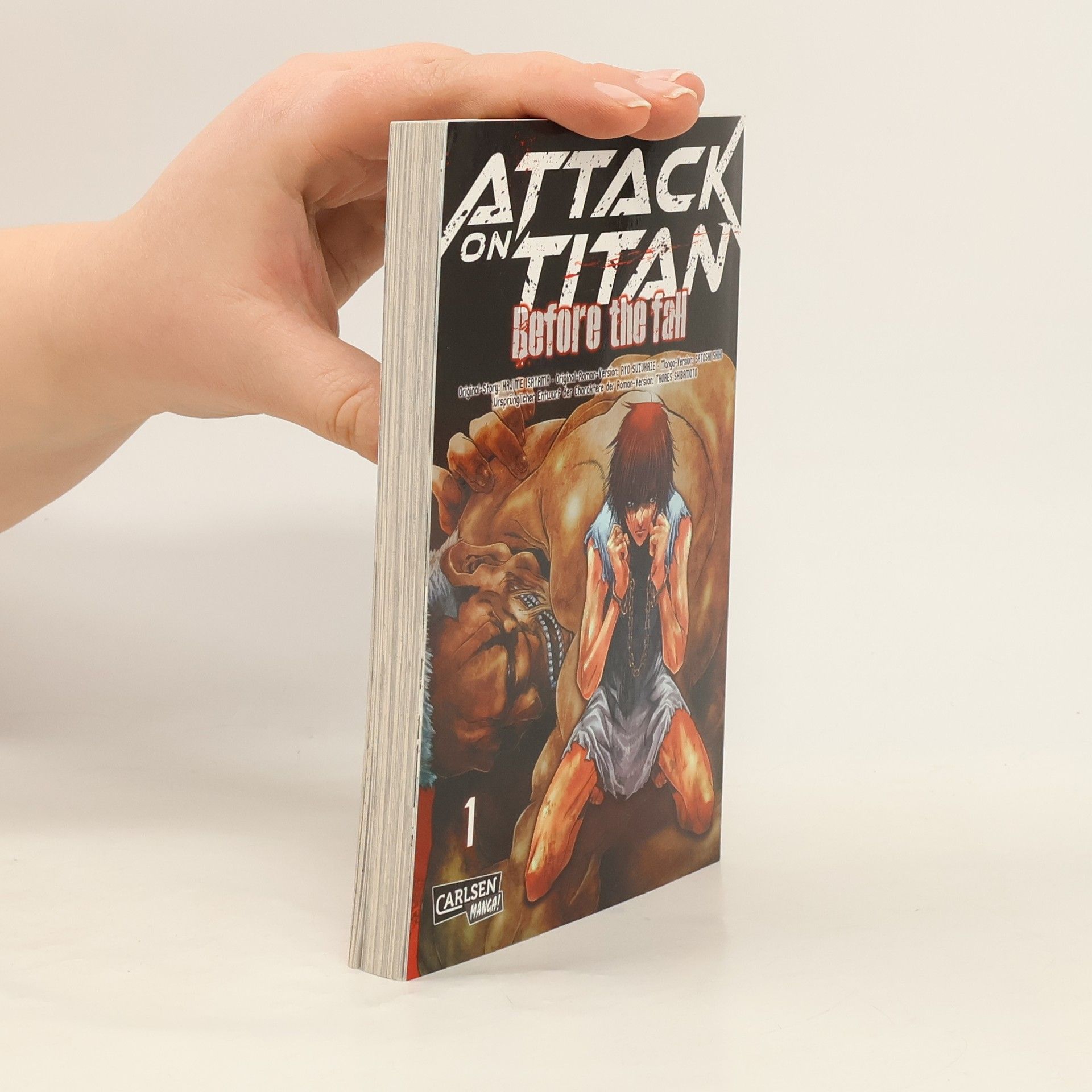 Ryō Suzukaze Attack on Titan: before the fall 1