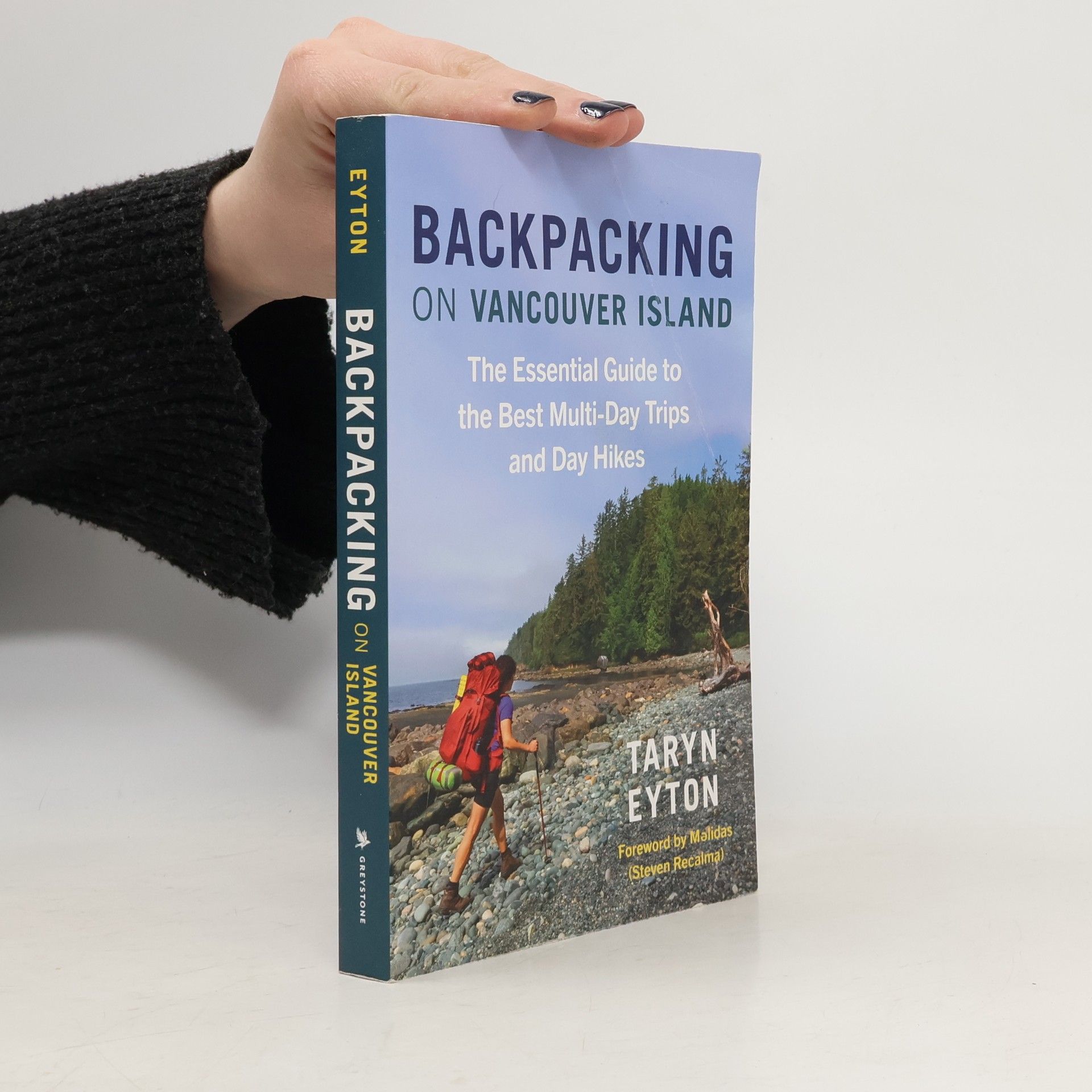 Taryn Eyton Backpacking on Vancouver Island