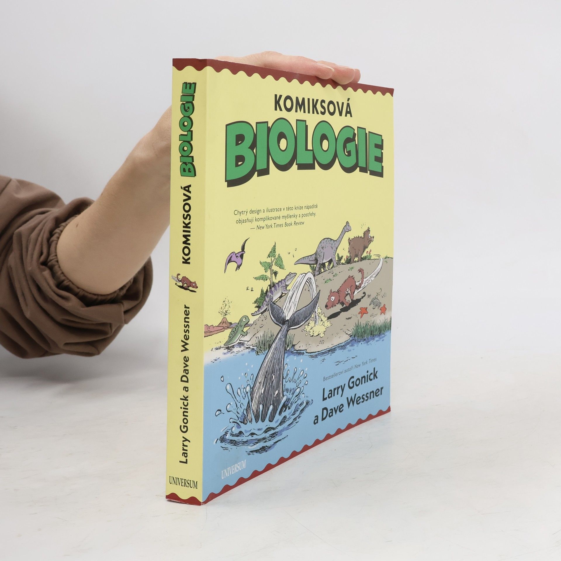 Larry Gonick Komiksová biologie