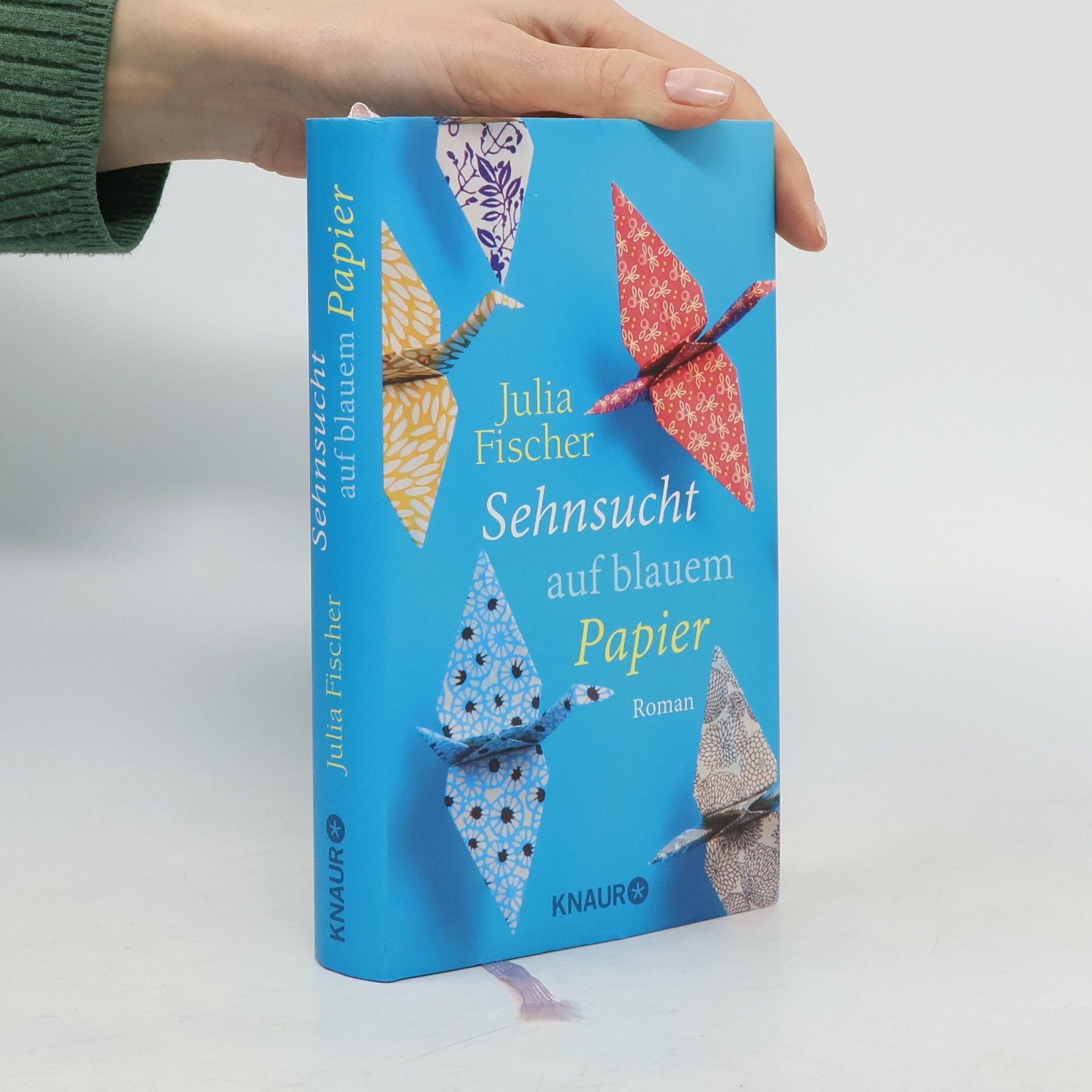 Julia Fischer Sehnsucht auf blauem Papier