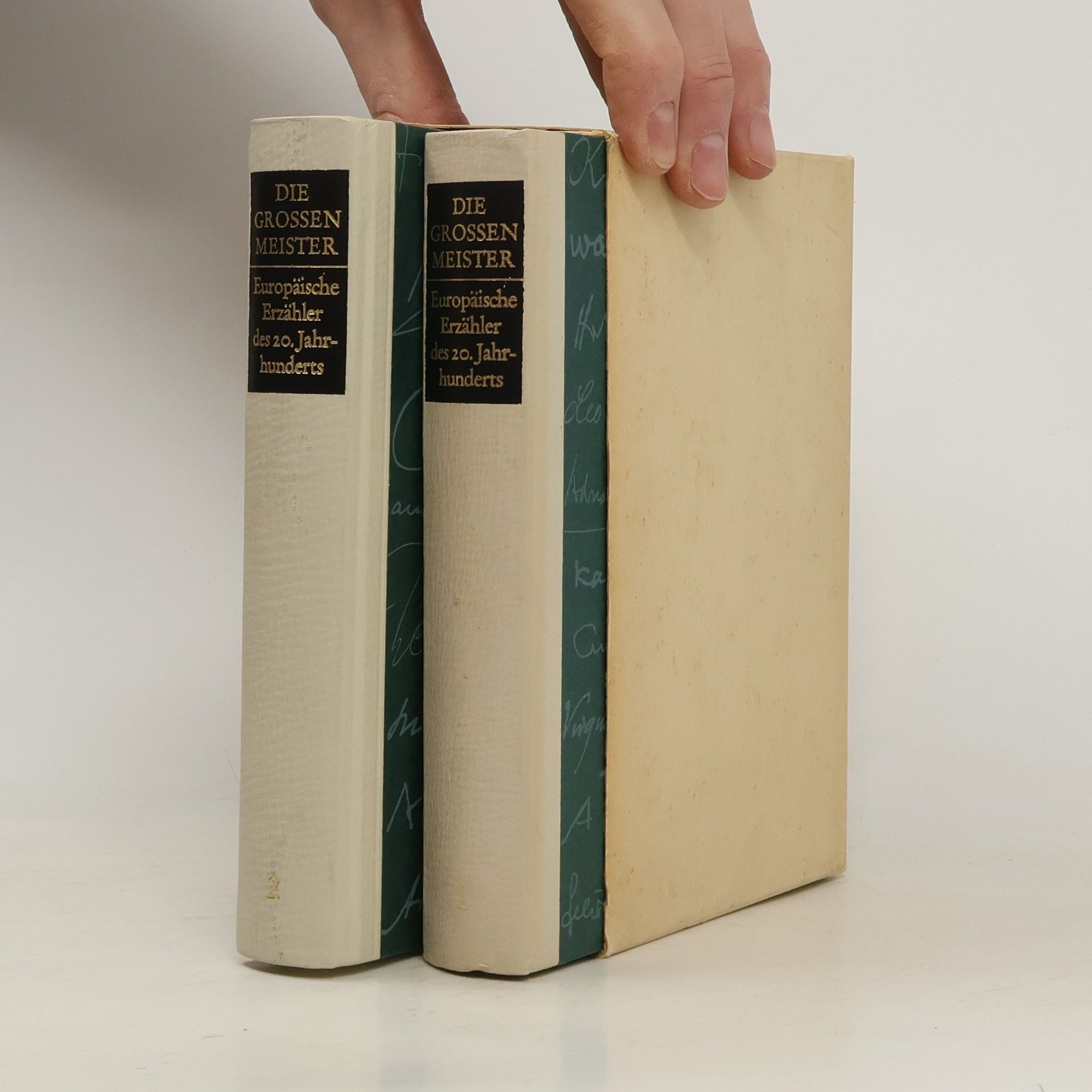 Autorenkollektiv Die grossen Meister. Europaische Erzähler des 20. Jahrhunderts 1-2
