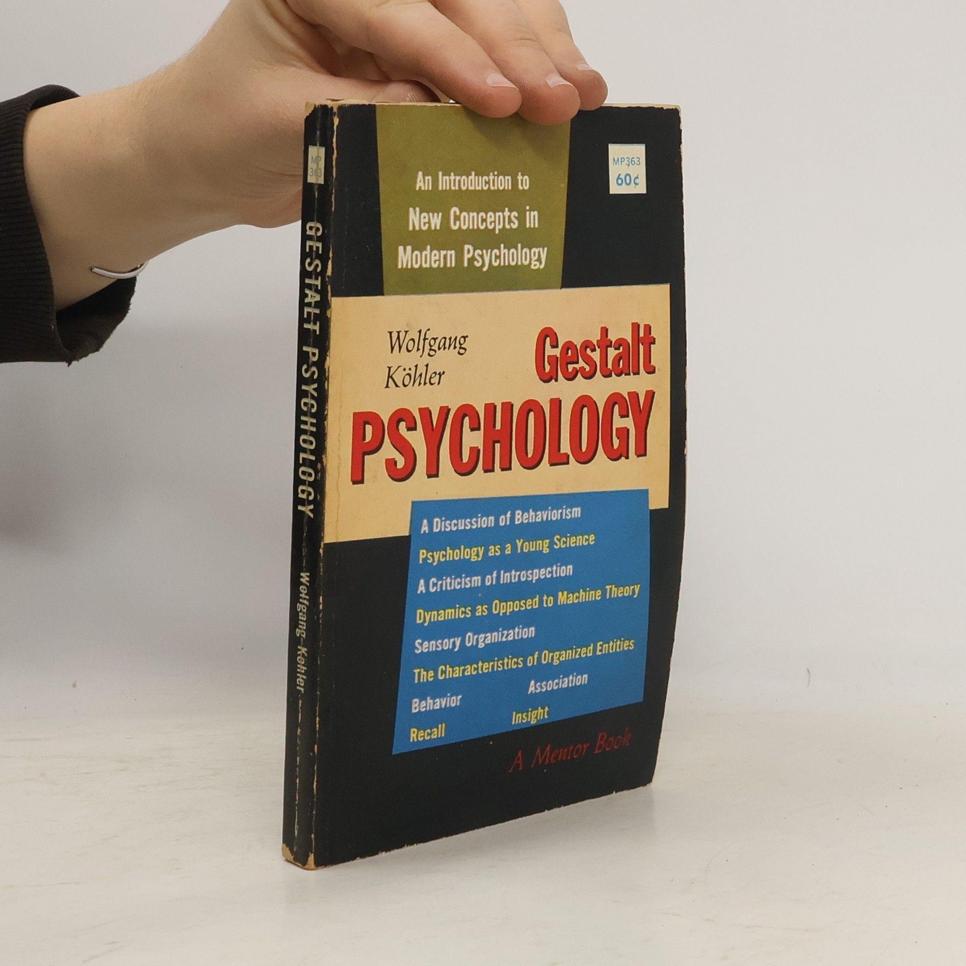 Wolfgang Kohler Gestalt Psychology