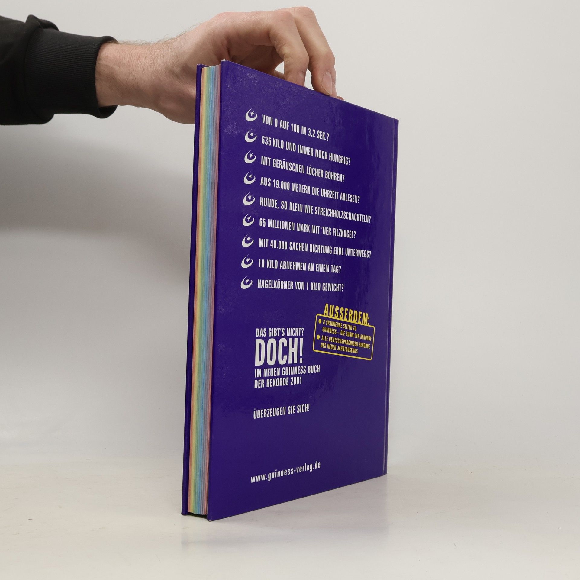 Autorenkollektiv Guinness Buch der Rekorde 2001