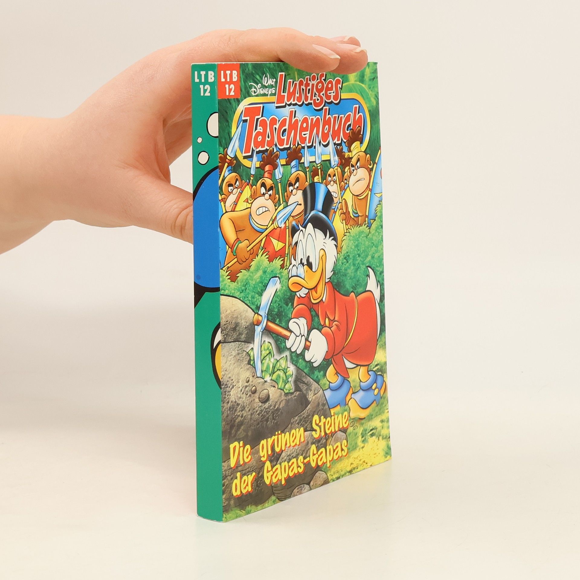 Walt Disney Lustiges Taschenbuch 12. Die grünen Steine der Gapas-Gapas