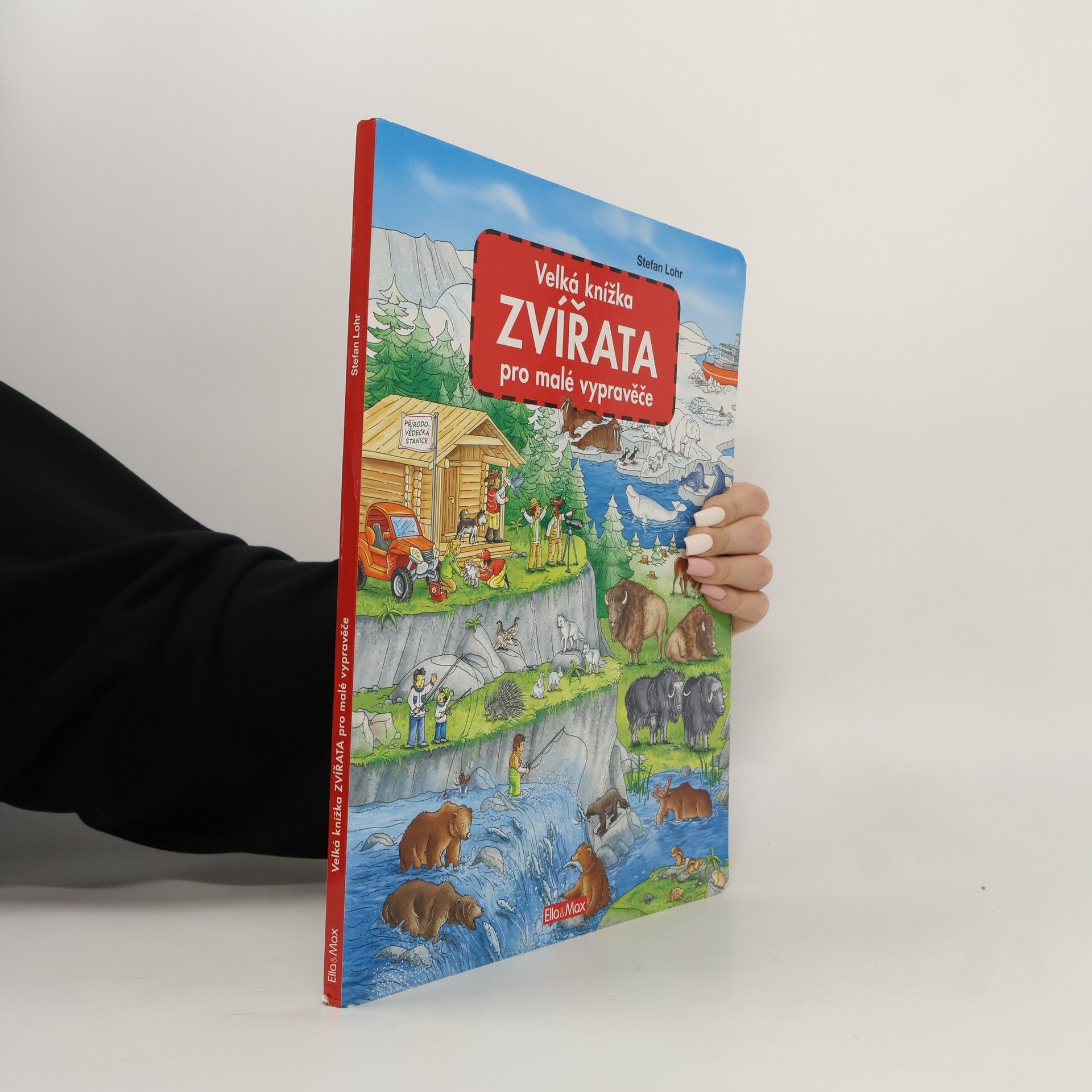 Stefan Lohr Zvířata - Velká knížka pro malé vypravěče