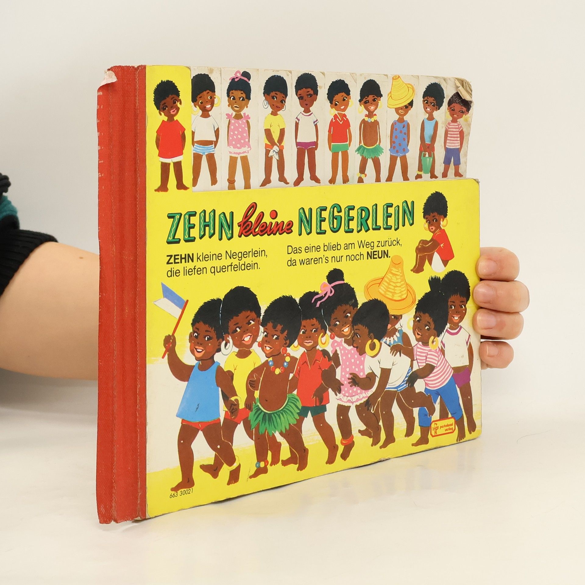 Zehn kleine Negerlein. Register-Bilderbuch