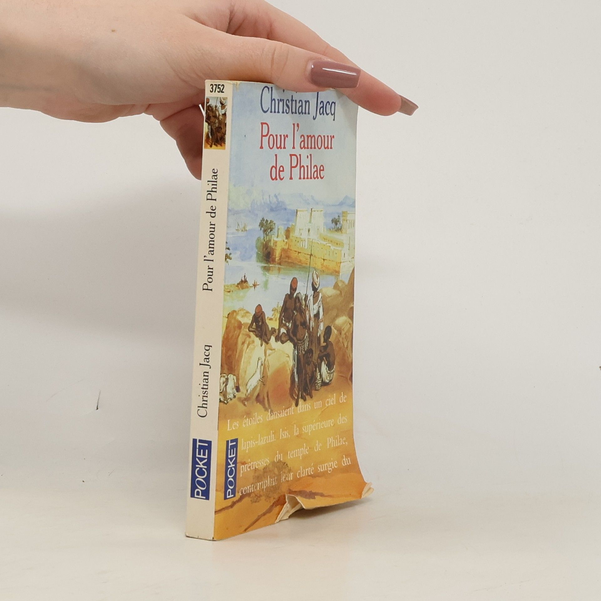 Christian Jacq Pour l'amour de Philae
