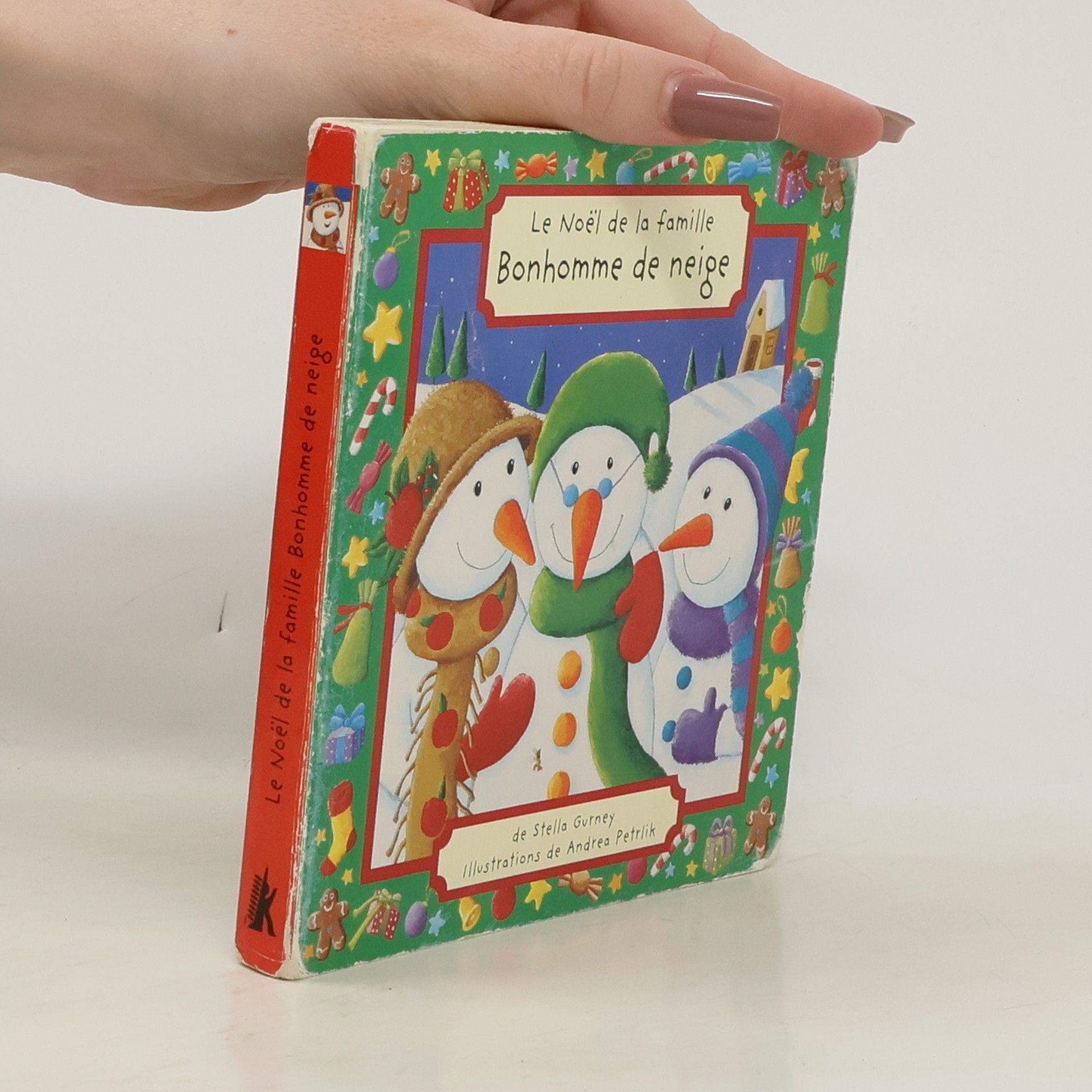 Le Noël de la famille Bonhomme de neige - Livre cartonné