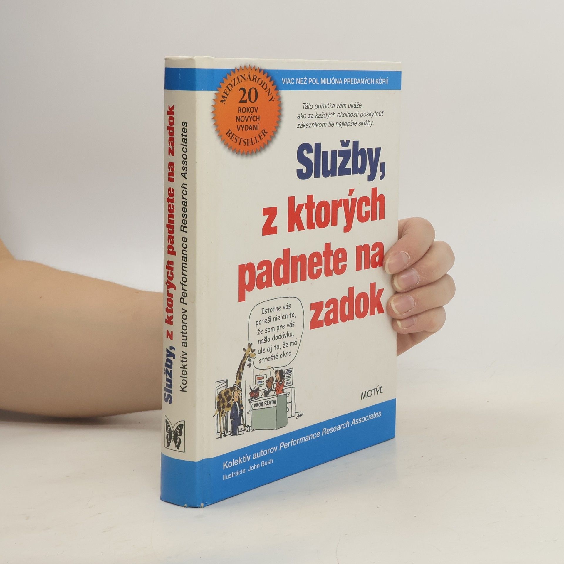 Kolektiv autorů Služby, z ktorých padnete na zadok
