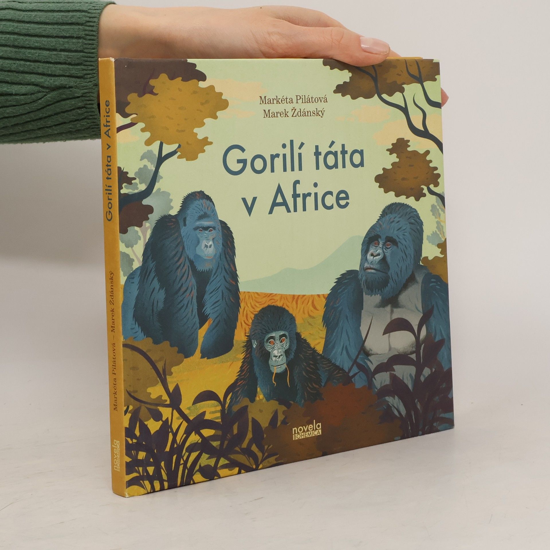 Markéta Pilátová Gorilí táta v Africe