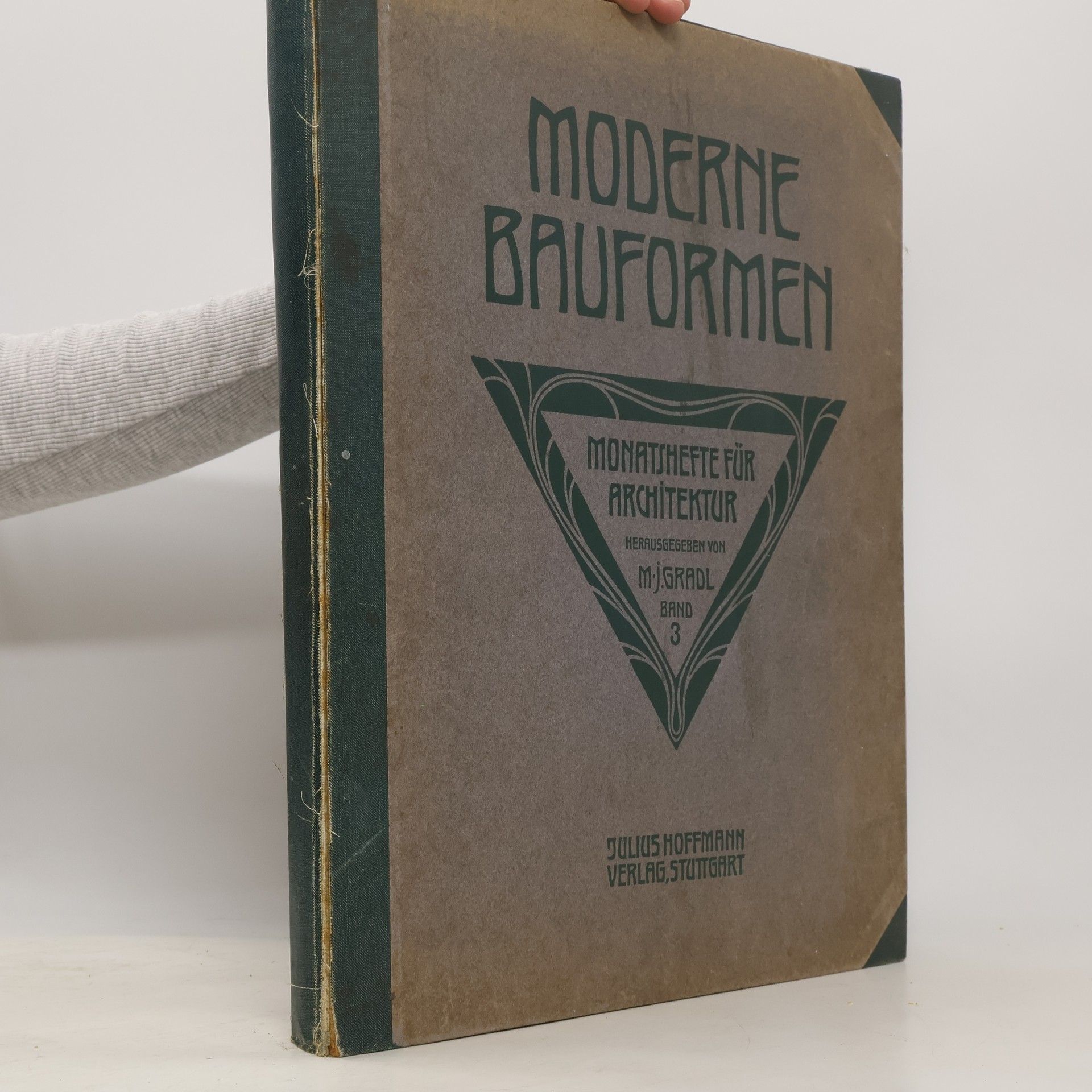 M. J. Gradl Moderne Bauformen 3. Monatshefte für Architektur