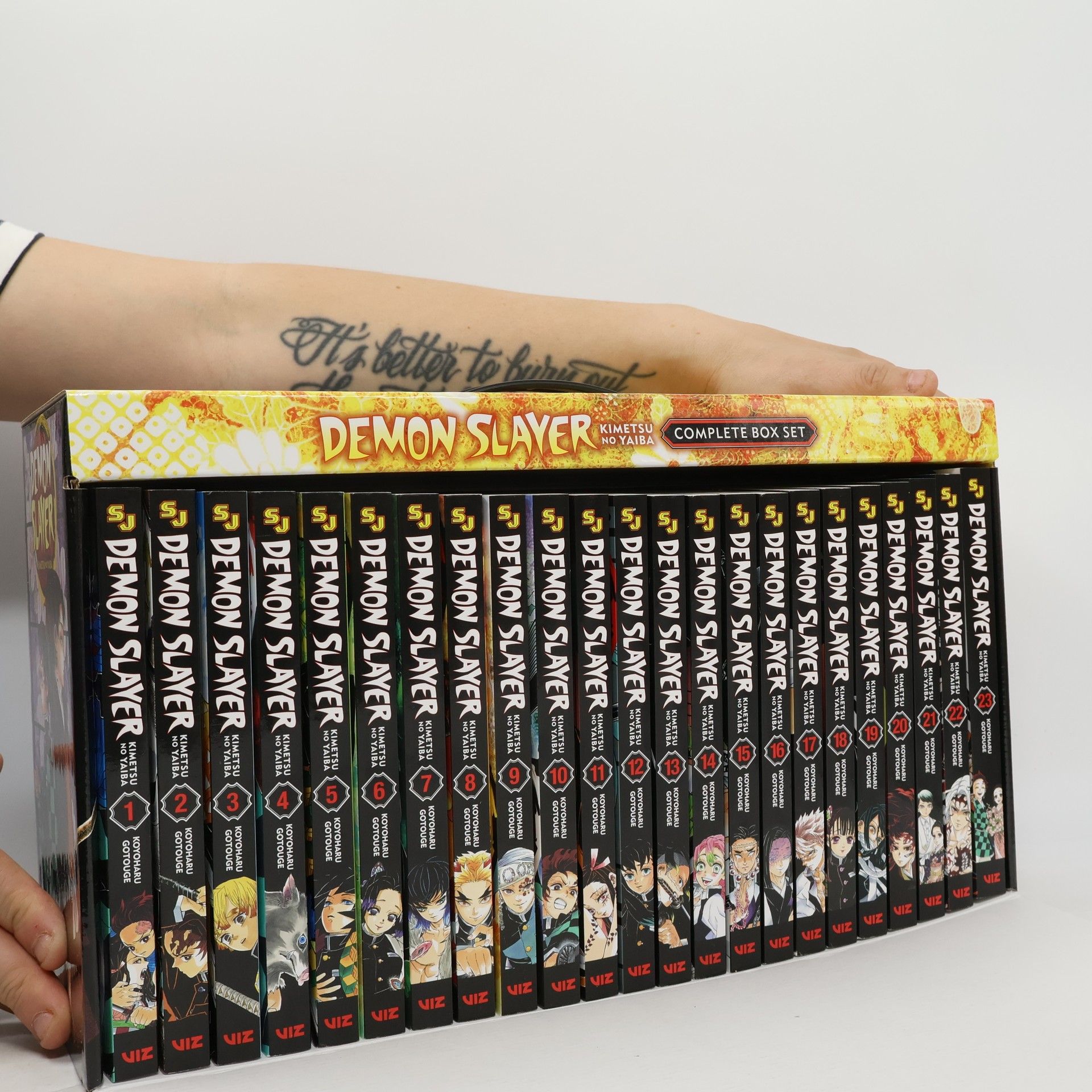 Kimetsu No Yaiba Demon Slayer. Complete Box Set