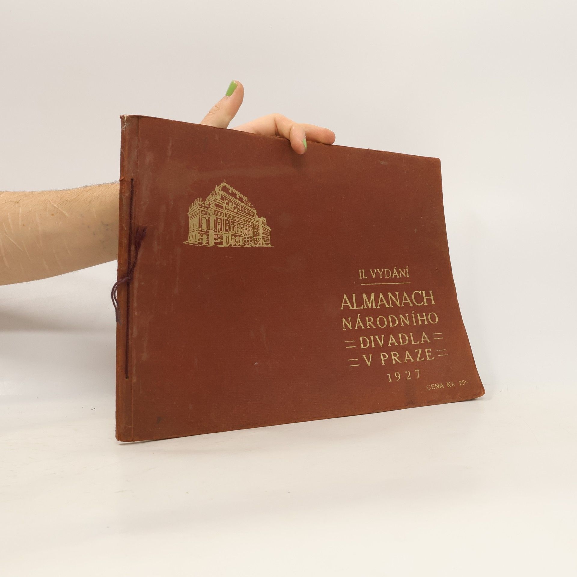 Václav Zintl Almanach Národního divadla v Praze 1927