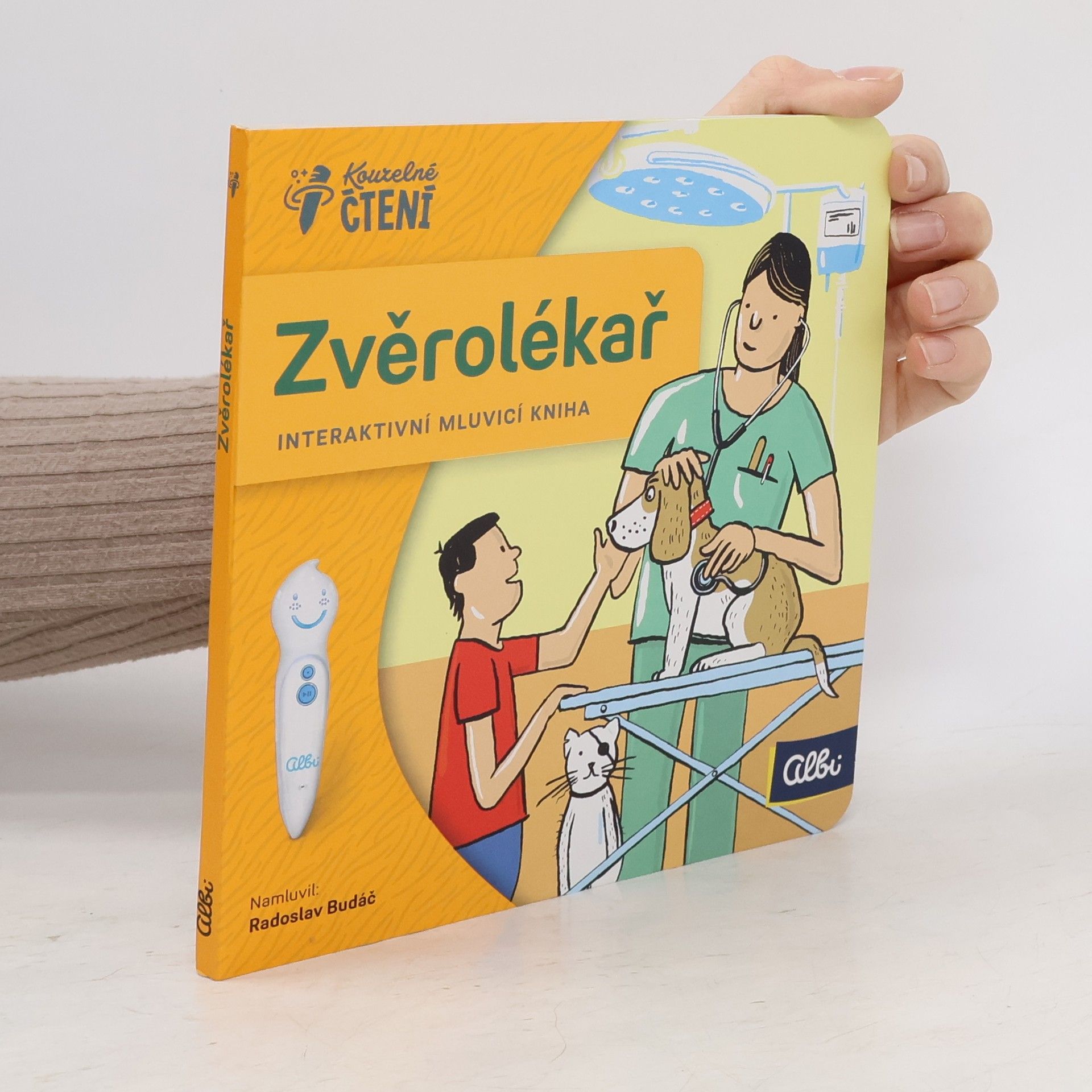 Radoslav Budáč Zvěrolékař interaktivní mluvící kniha