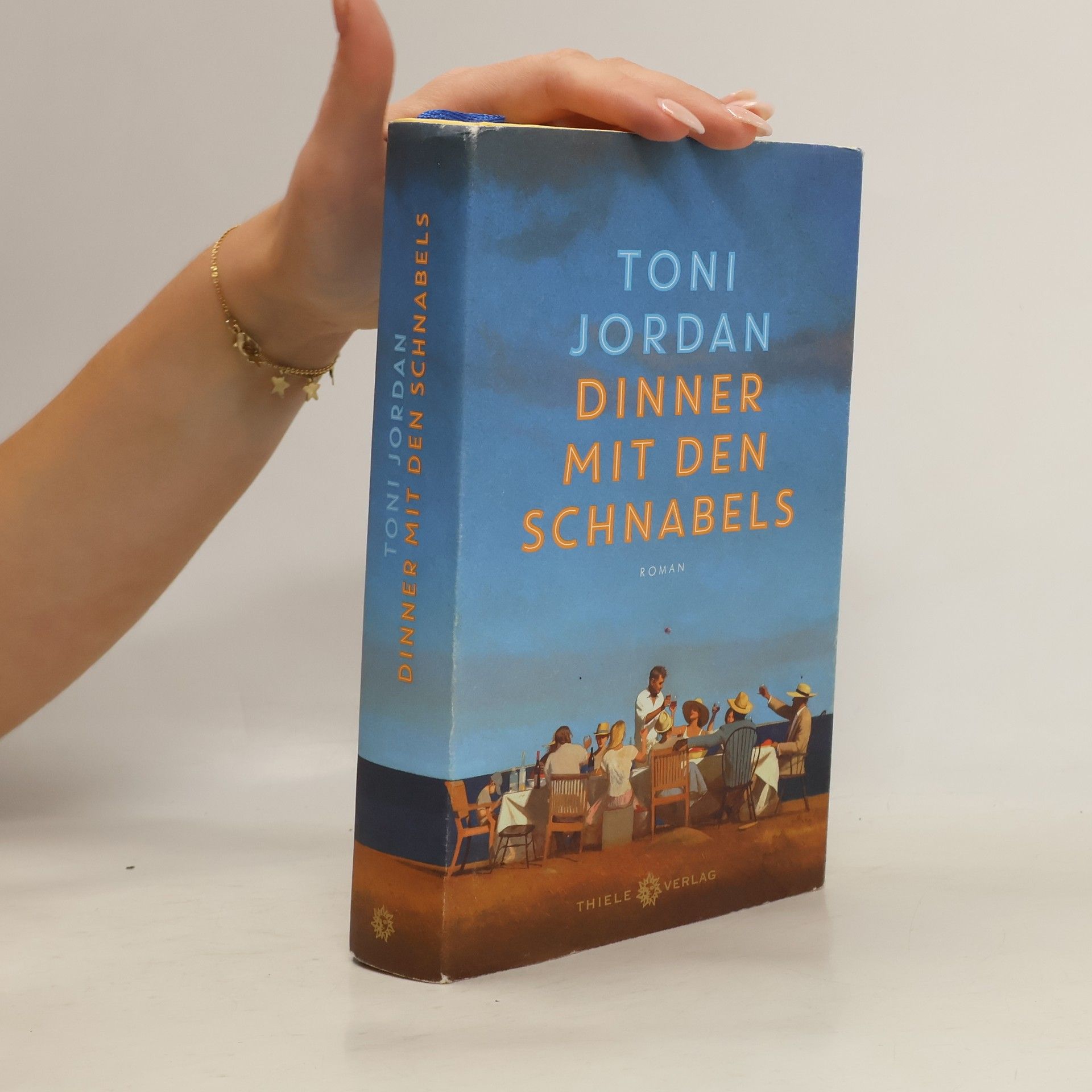 Toni Jordan Dinner mit den Schnabels