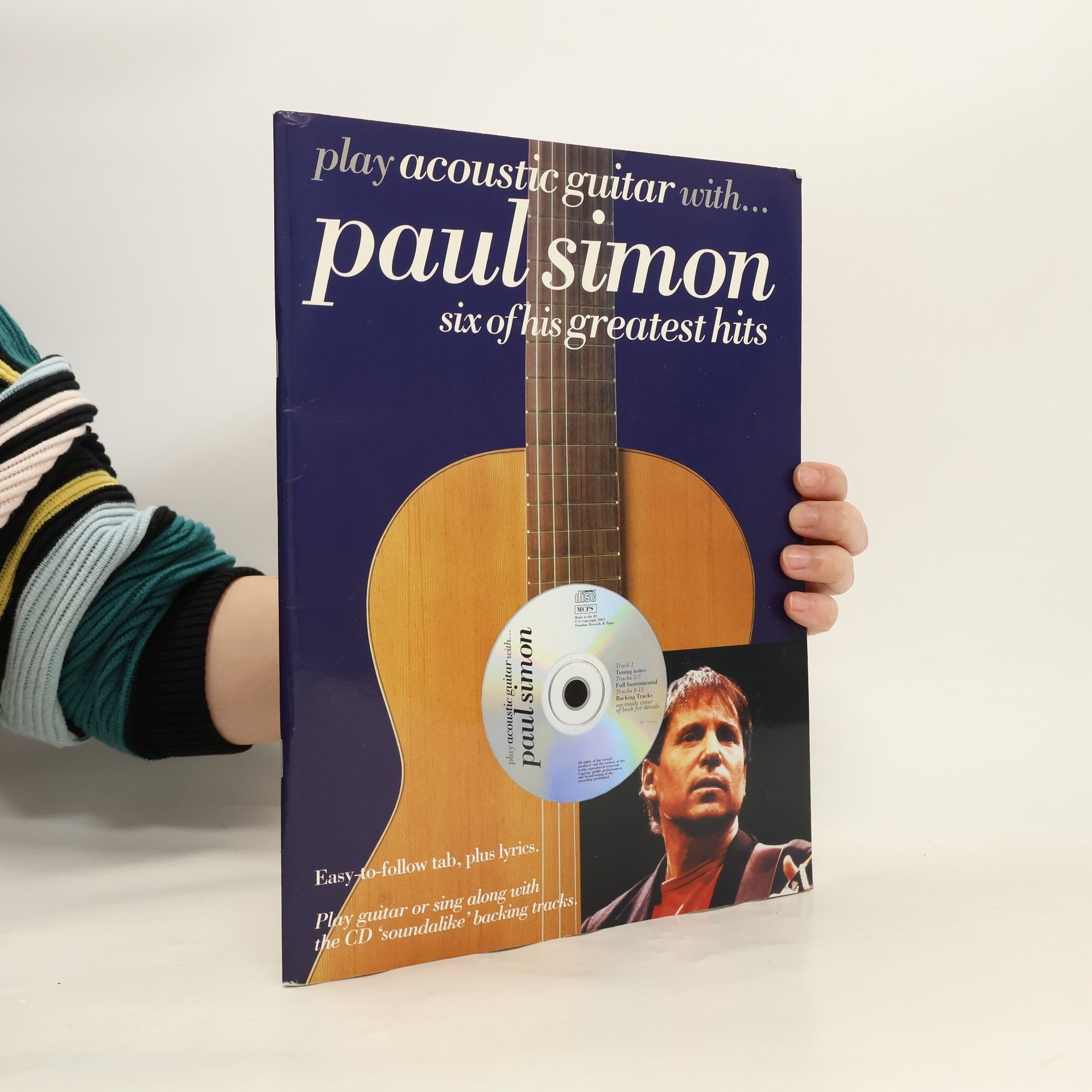 Simon Paul Paul Simon/Simon & Garfunkel: Play Acoustic Guitar With Paul Simon Six of His Greatest Hits