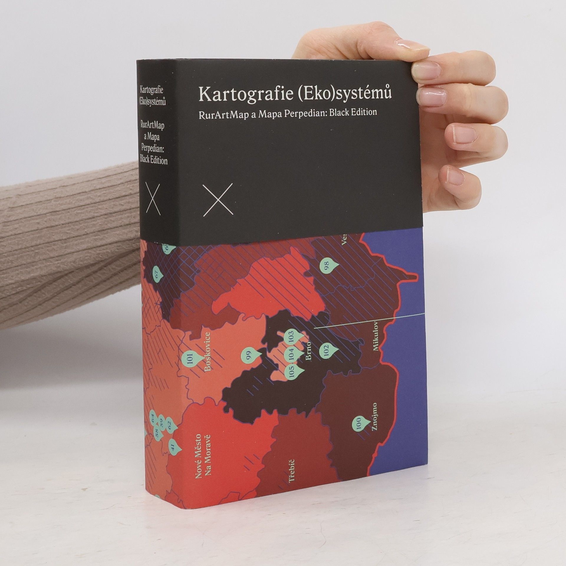 Kolektiv autorů Kartografie (Eko)systémů RurArtMap a Mapa Perpedian: Black Edition